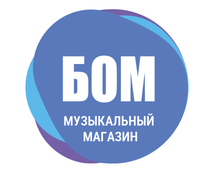 Фирменный стиль музыкального магазина Бом на Dprofile