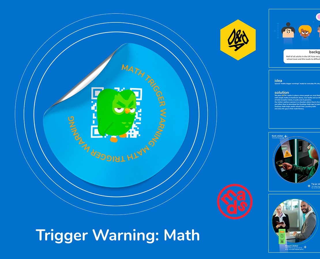 Duolingo. Triger Warning: Math. |D&AD 2023| на Dprofile