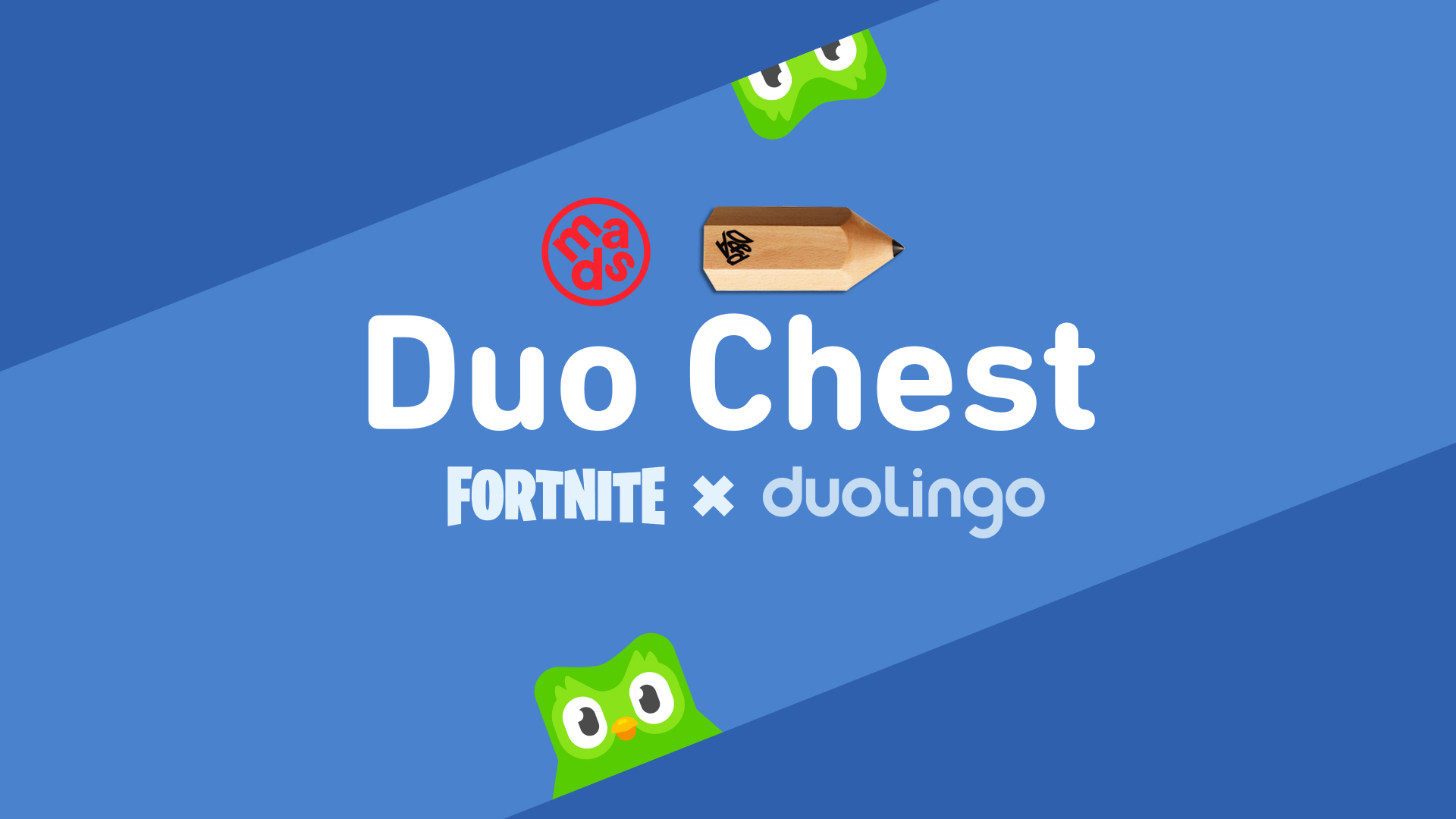 Duo Chect. Fortnite & Duolingo |D&AD New Blood Awards 2023| — Изображение №1 — Брендинг, Маркетинг на Dprofile