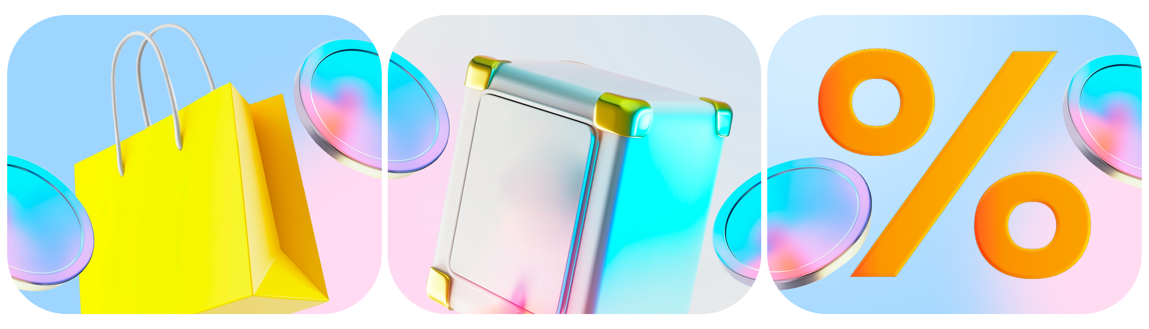 Open bank / Key visuals design — Изображение №9 — Брендинг, Графика на Dprofile