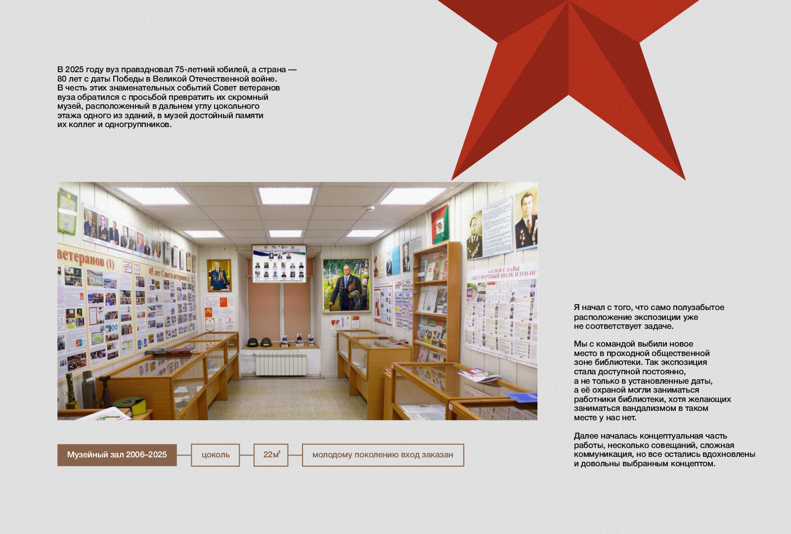 Музей Совета ветеранов НЭТИ — Изображение №2 — Брендинг на Dprofile