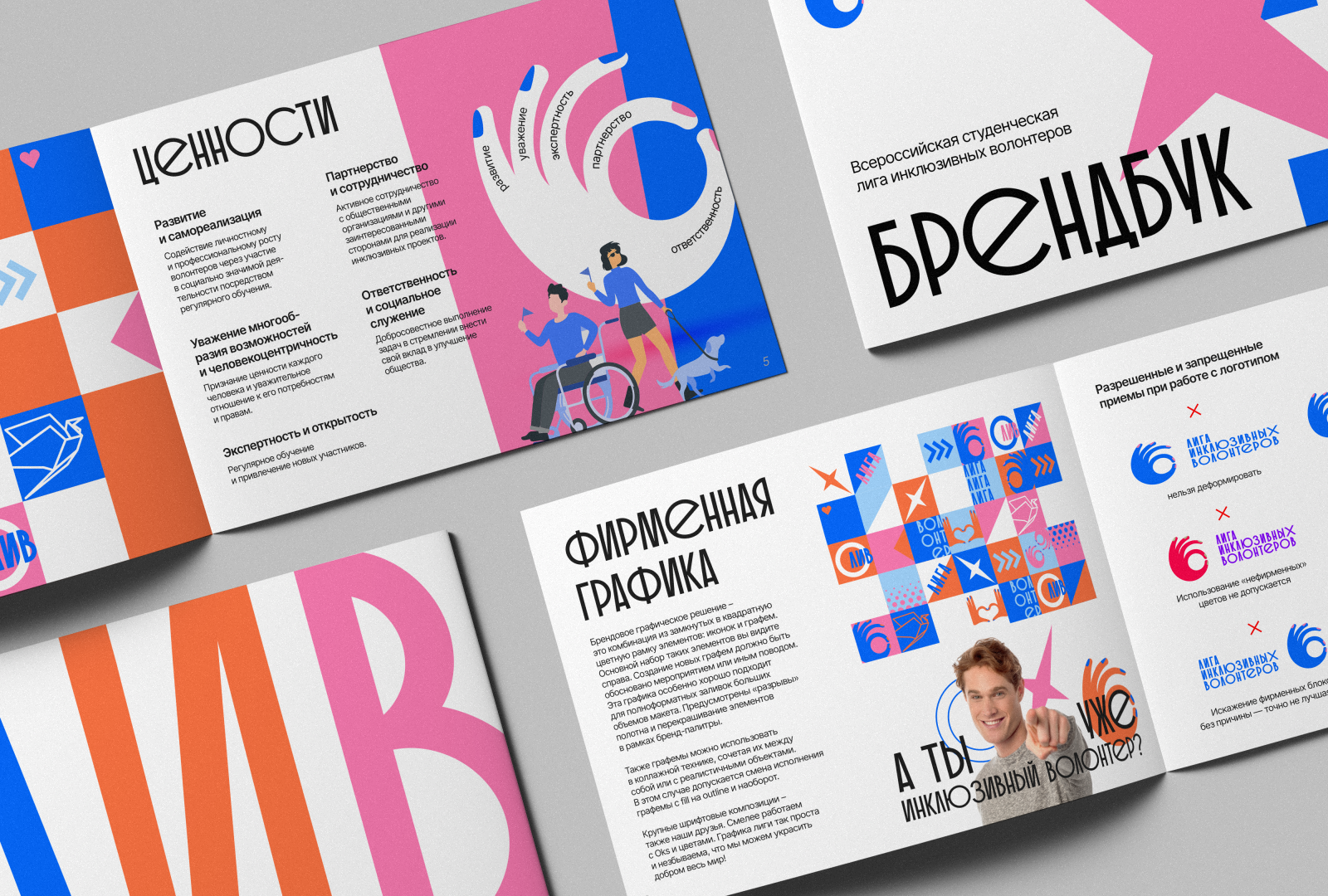 Лига инклюзивных волонтеров России — Изображение №8 — Брендинг на Dprofile