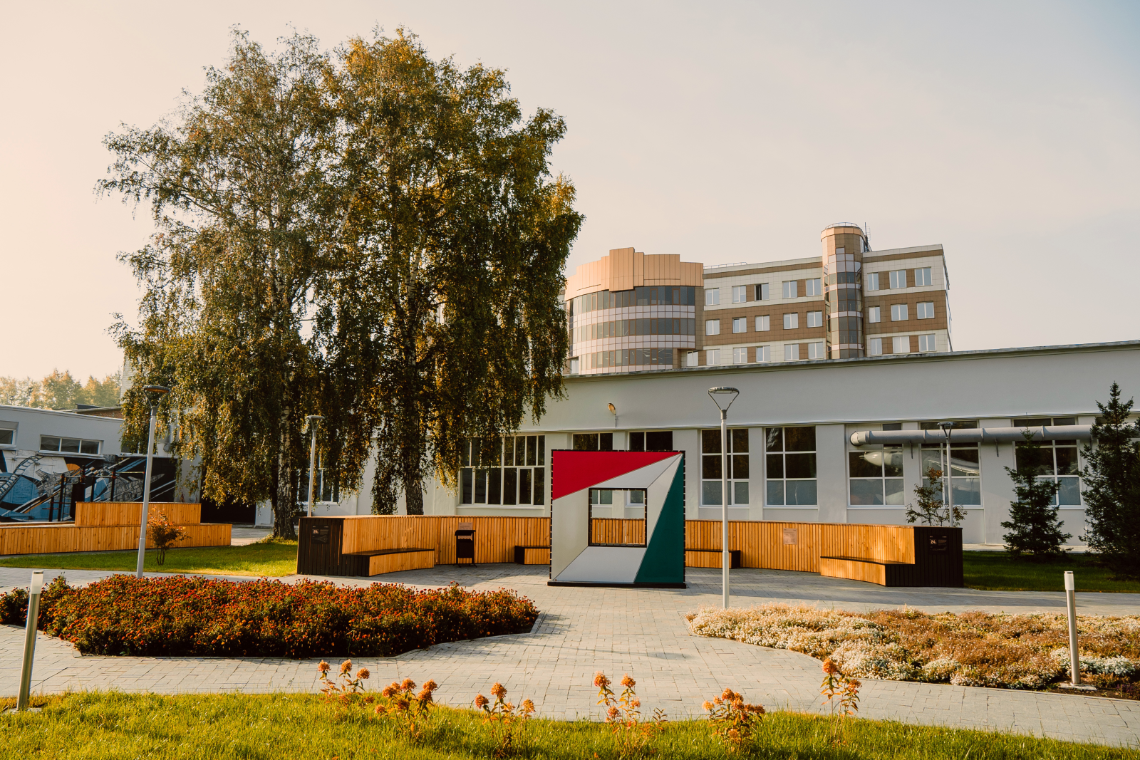 Проектирование и строительство Сквера выпускников НЭТИ — Изображение №7 — 3D на Dprofile