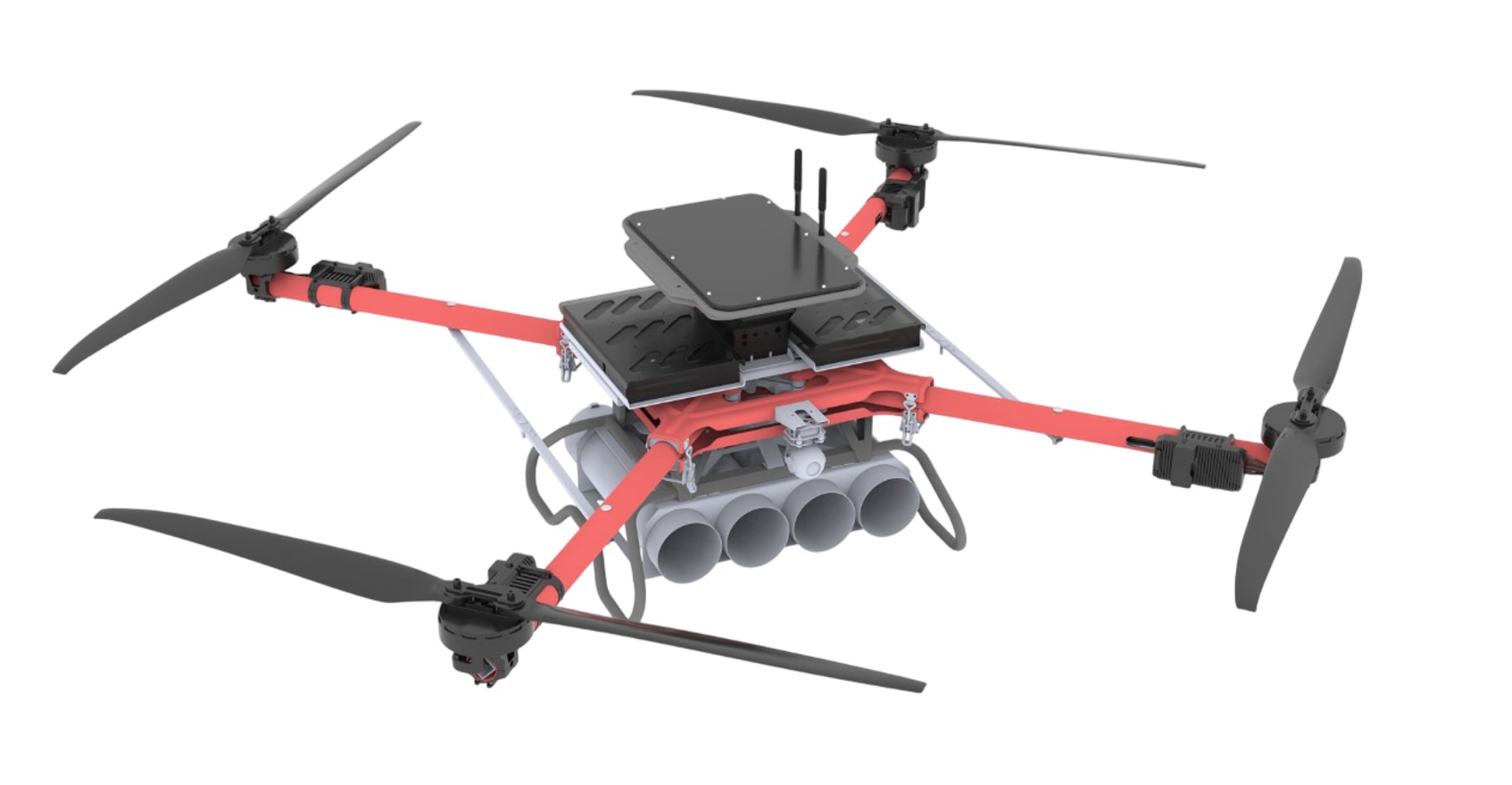 Дрон-пожарный «Феникс» — Изображение №2 — 3D на Dprofile
