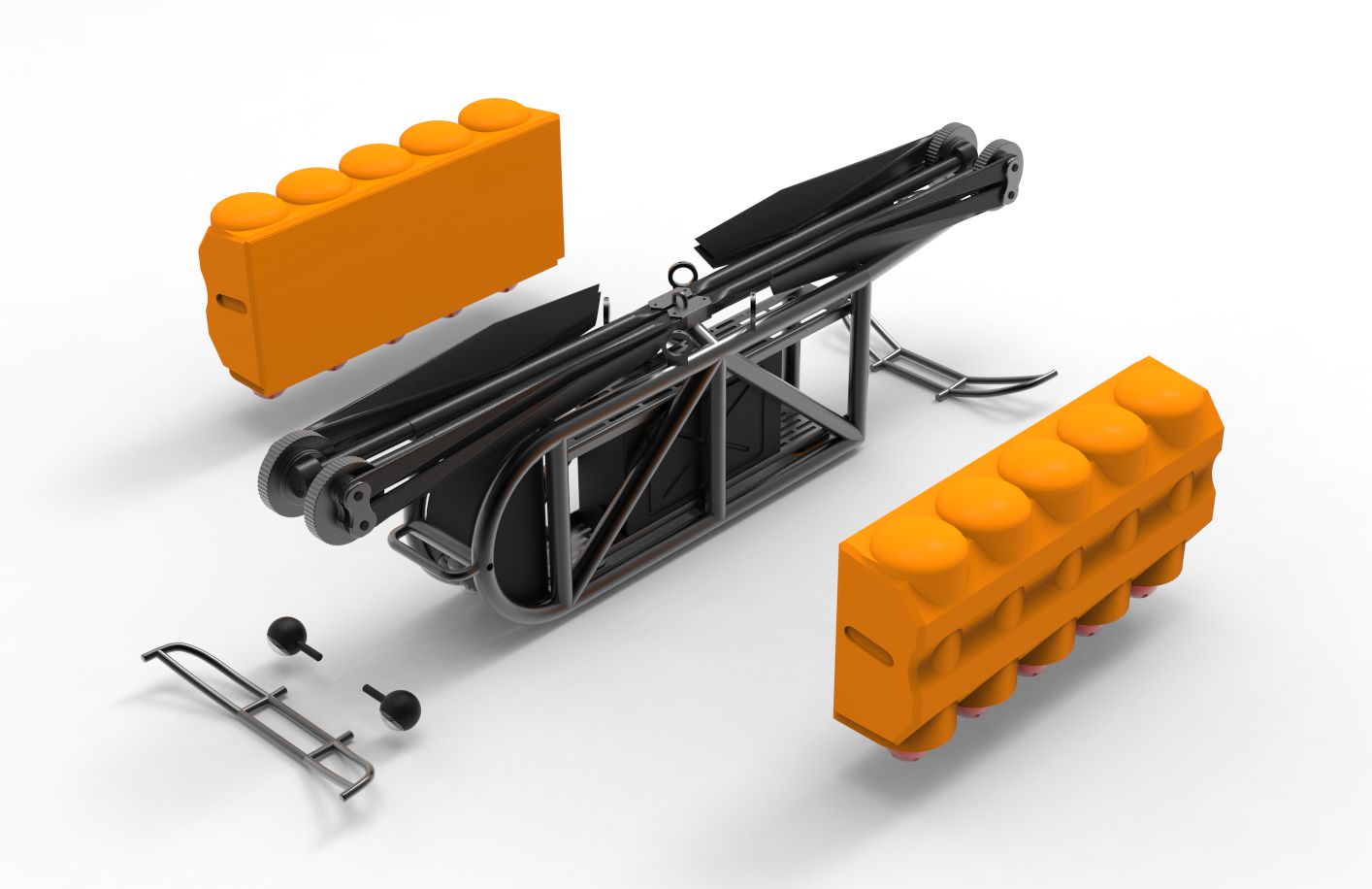 Дрон-пожарный «Феникс» — Изображение №10 — 3D на Dprofile