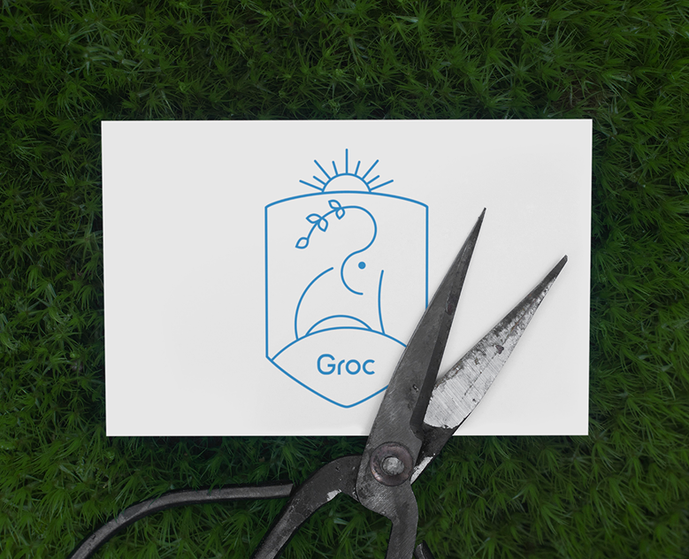 Groc | Геральдический логотип — Брендинг на Dprofile