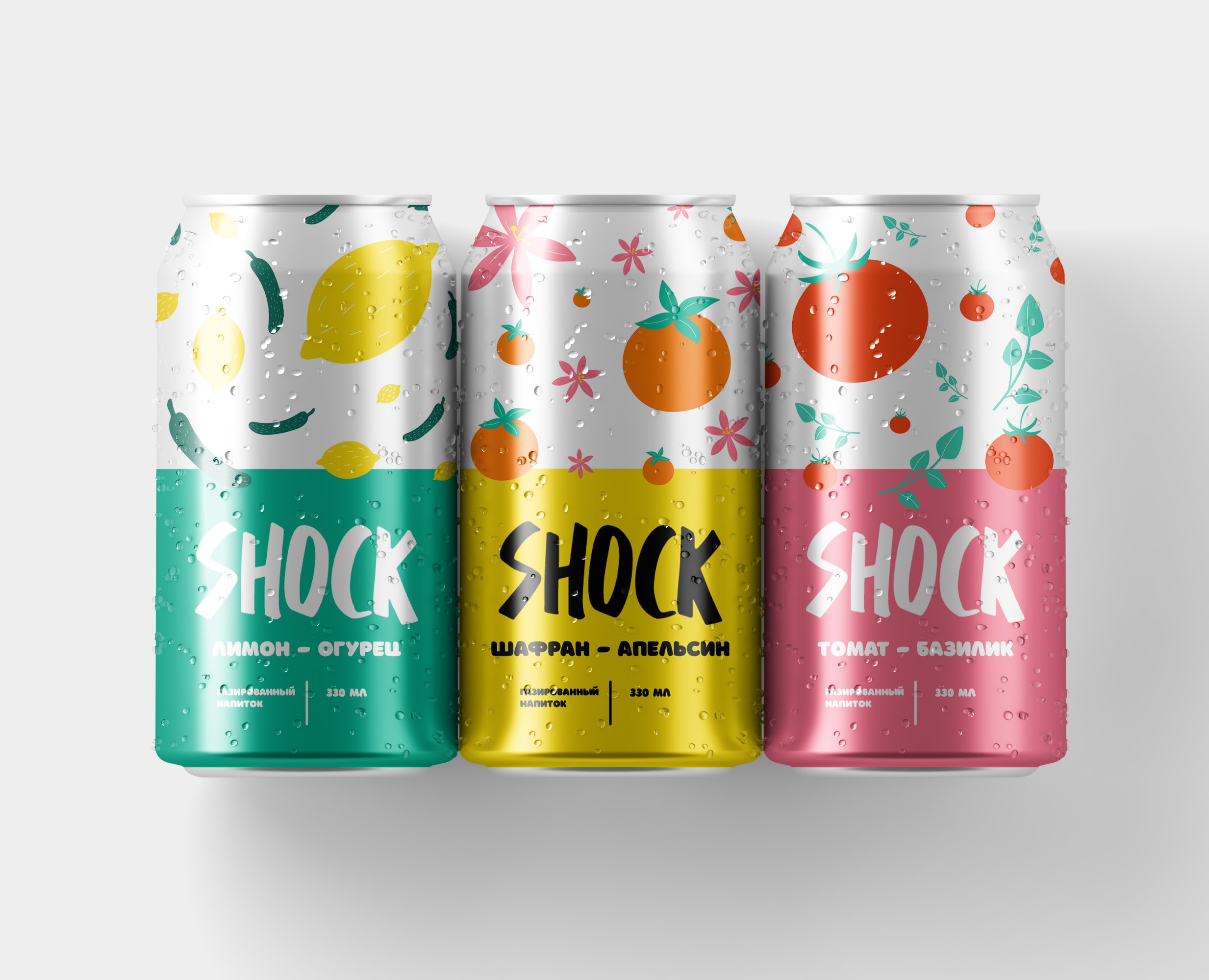 Shock Bubbles — Брендинг на Dprofile