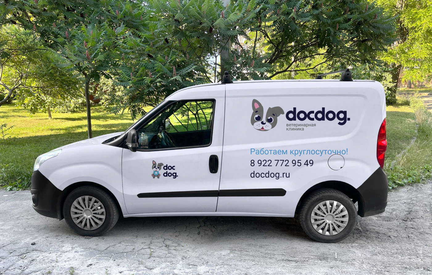 docdog.|Иллюстративный логотип для ветеринарной клиники — Изображение №10 — Брендинг, Иллюстрация на Dprofile