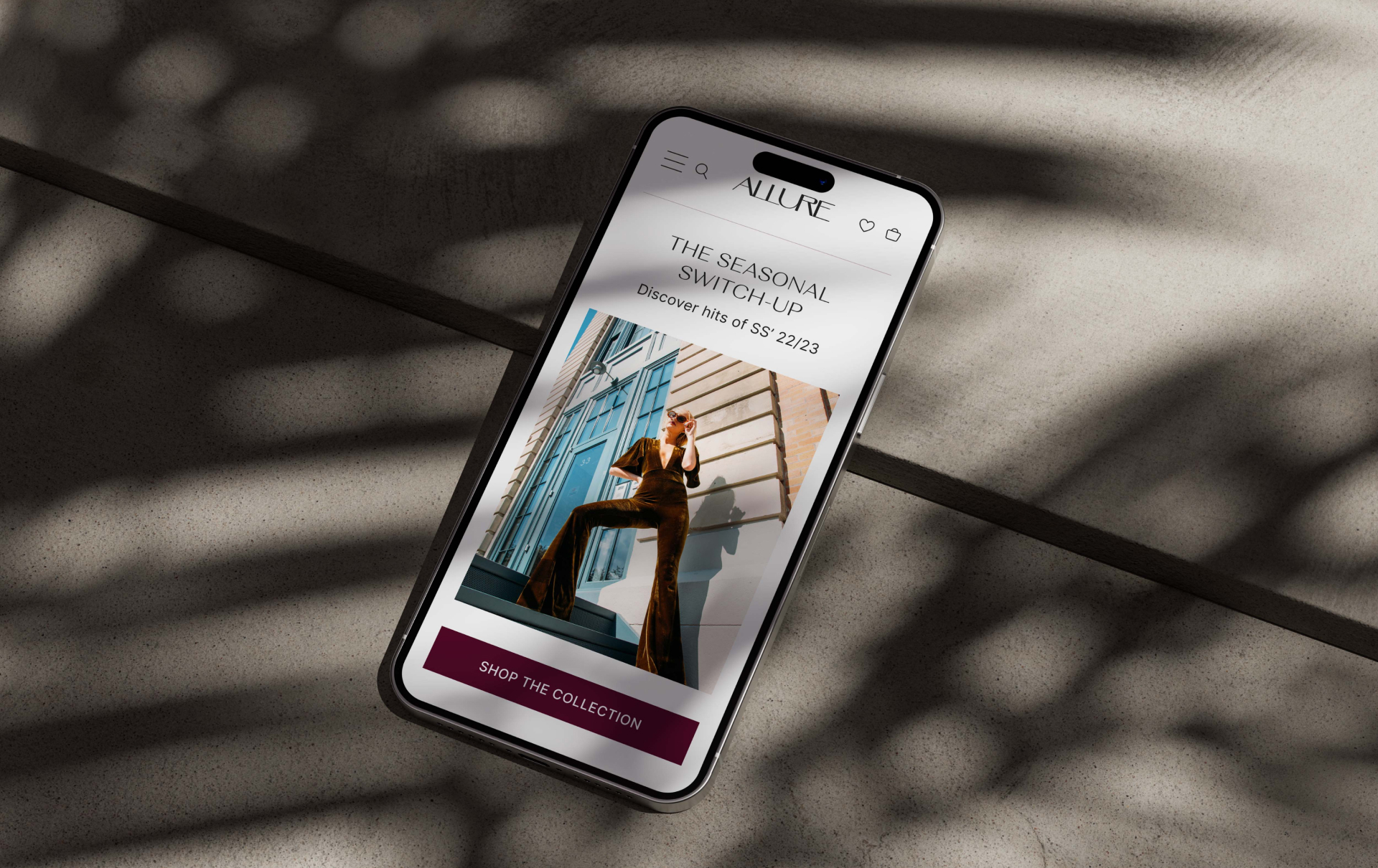 ALLURE | E-commerce design concept — Изображение №8 — Интерфейсы, Брендинг на Dprofile