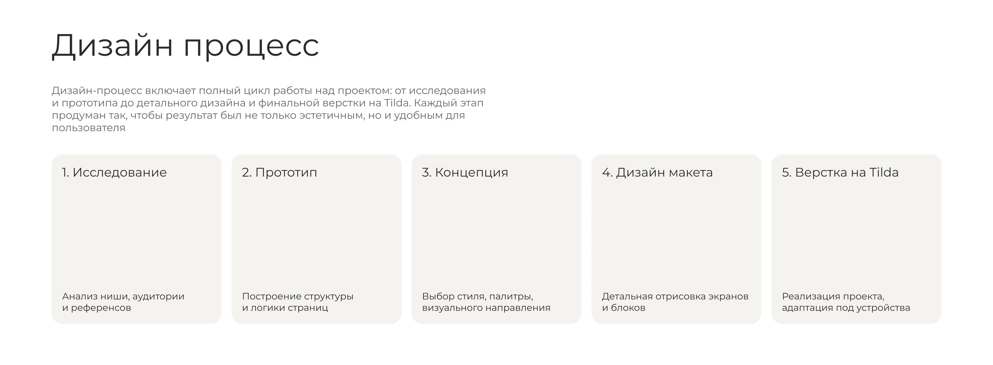landing page for interior design studio — Изображение №3 — Интерфейсы на Dprofile