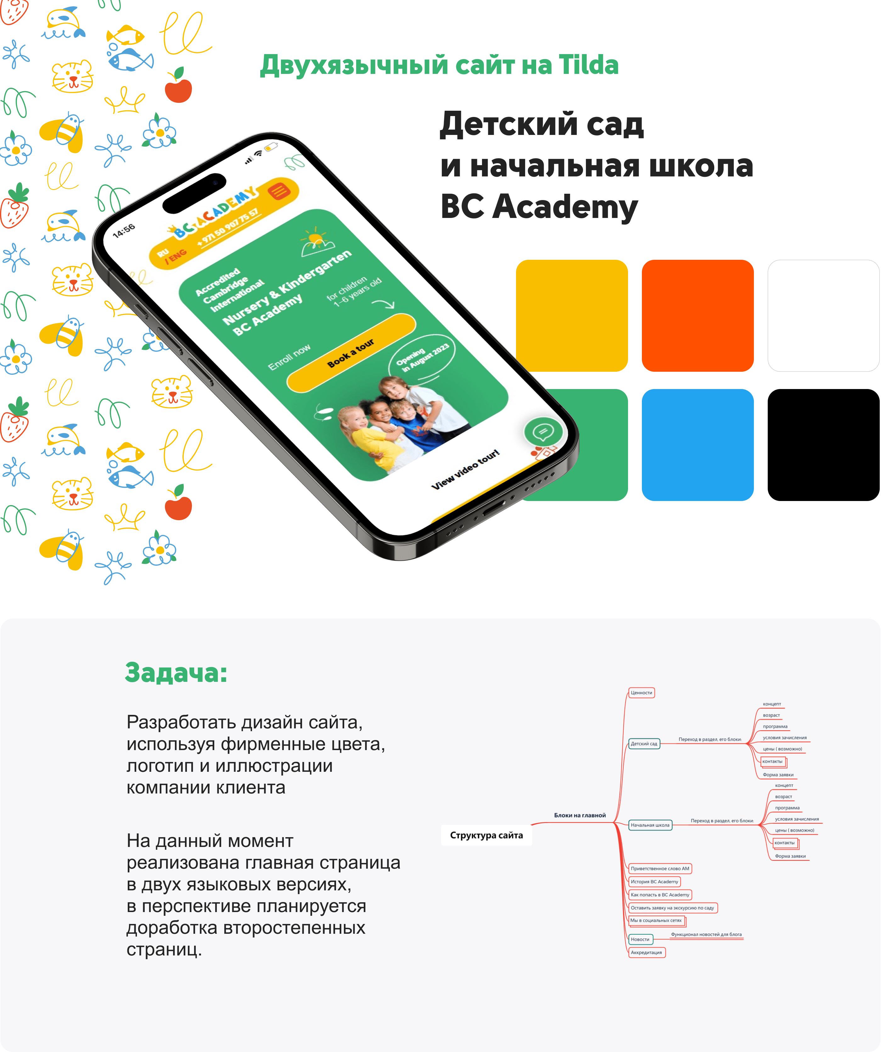 Сайт для школы и детских садов — Изображение №1 — Интерфейсы, Графика на Dprofile