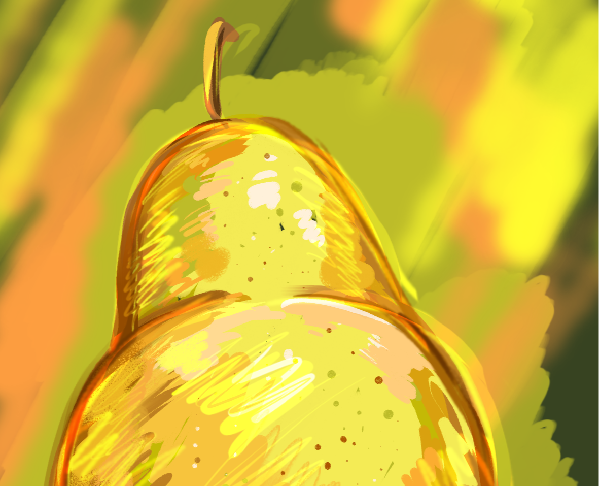 рисунок груша — Брендинг, Иллюстрация на Dprofile