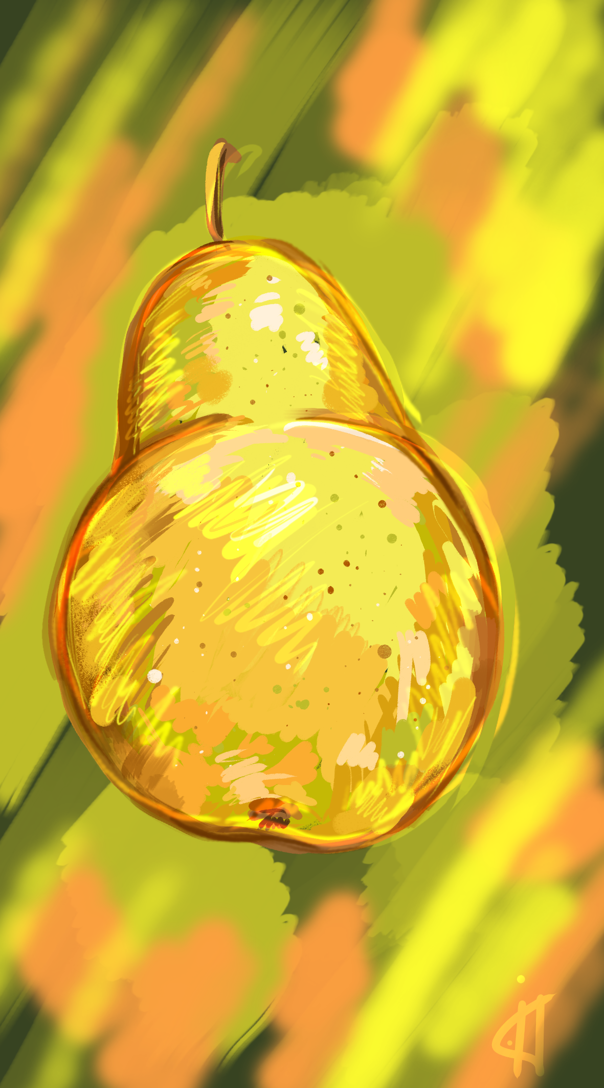 рисунок груша — Изображение №1 — Брендинг, Иллюстрация на Dprofile