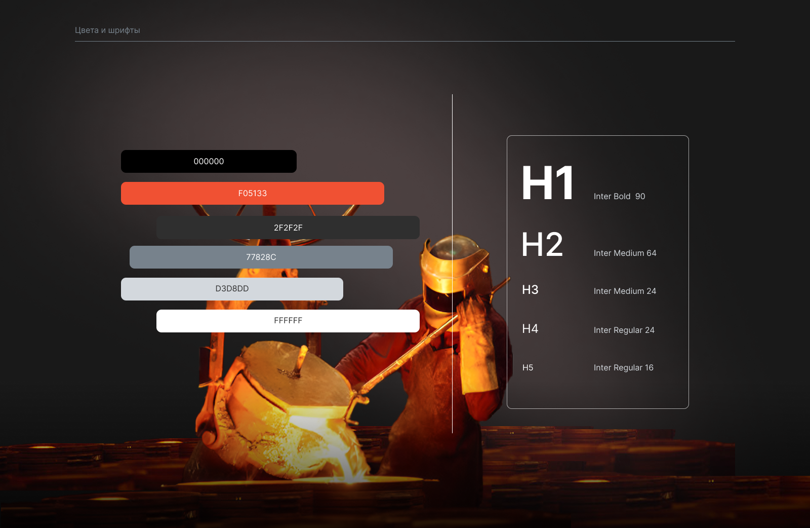 Website Metalloinvest — Изображение №5 — Интерфейсы на Dprofile
