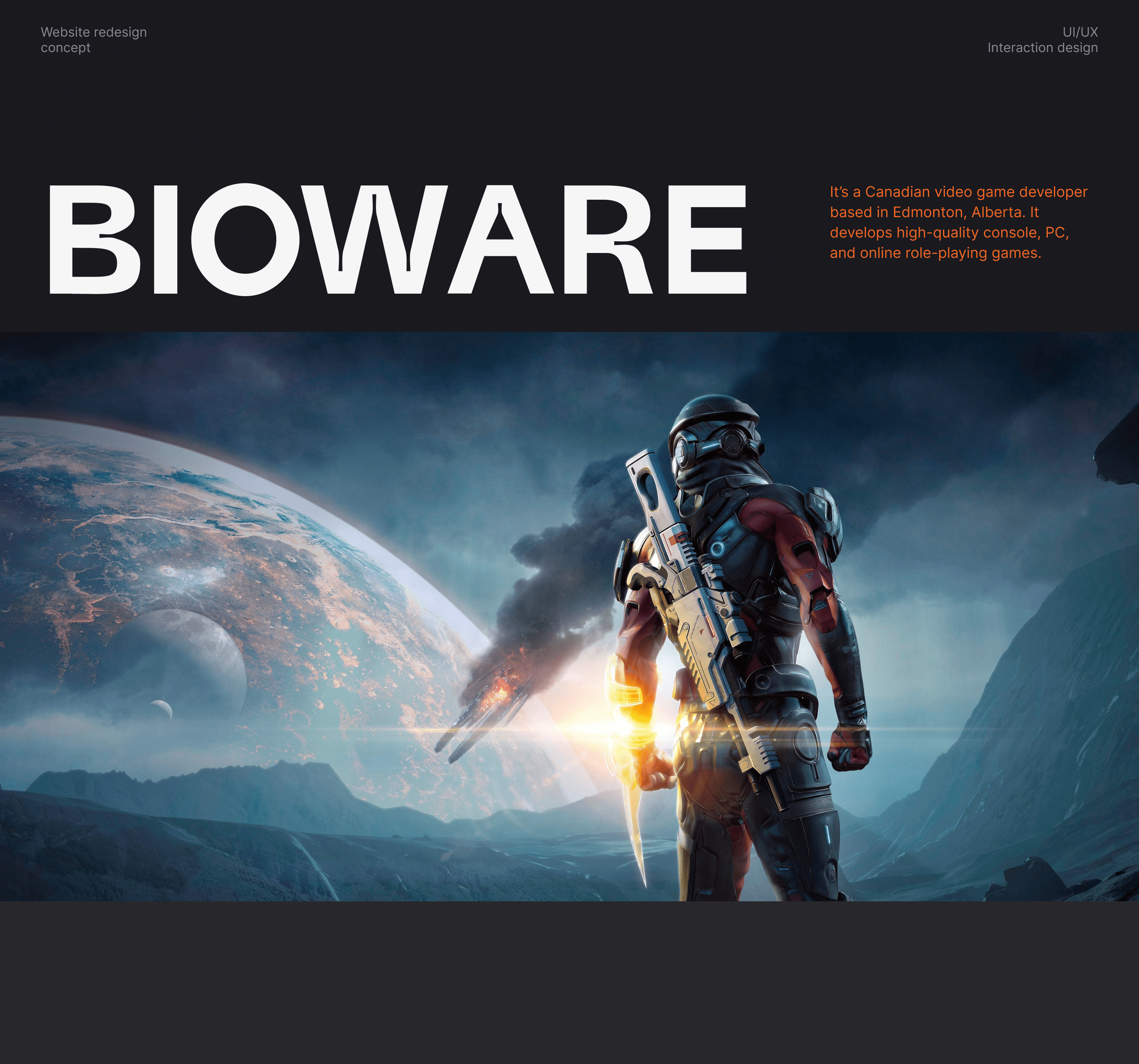 Bioware — Изображение №1 — Интерфейсы, Анимация на Dprofile