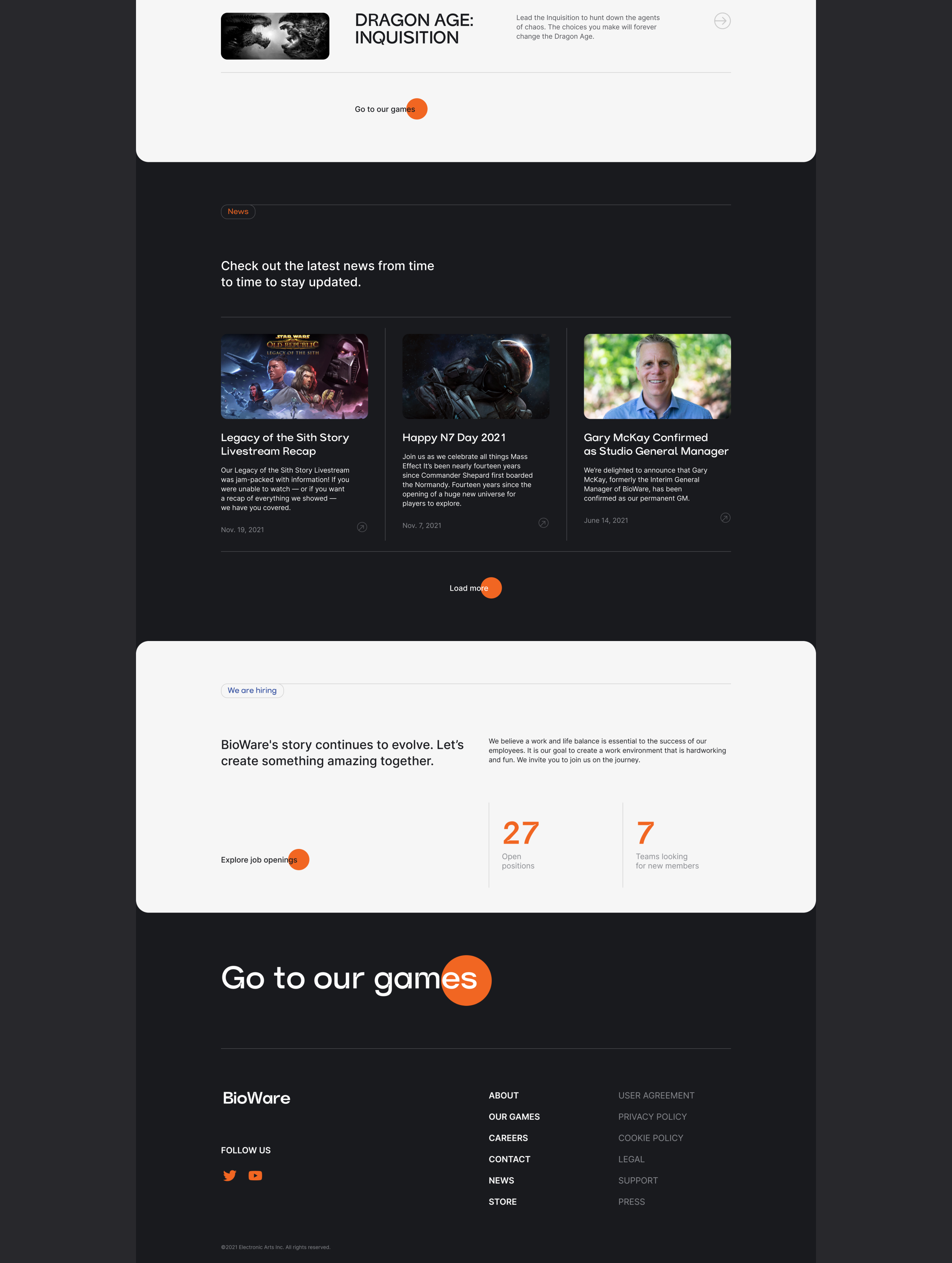 Bioware — Изображение №3 — Интерфейсы, Анимация на Dprofile