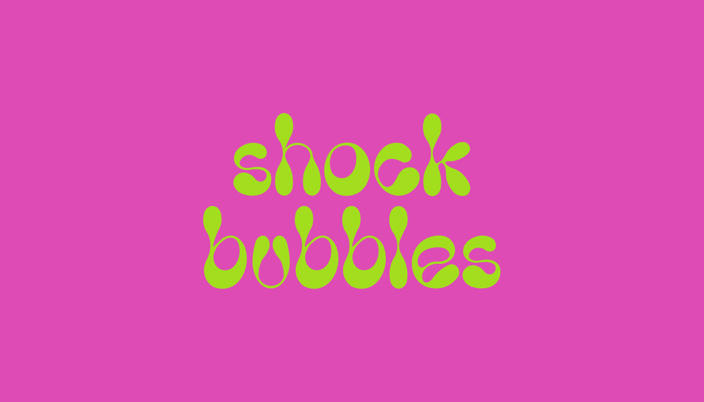 Shock Bubbles // логотип, дизайн упаковки — Изображение №2 — Брендинг на Dprofile