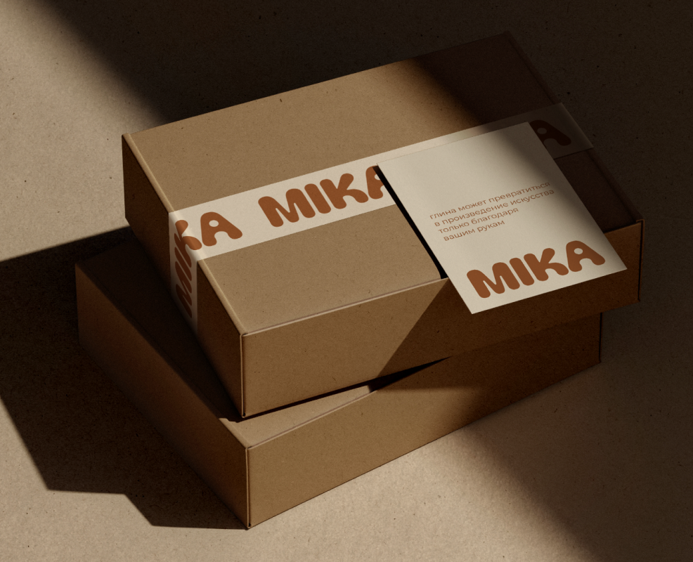 MIKA // логотип, полиграфия — Брендинг на Dprofile