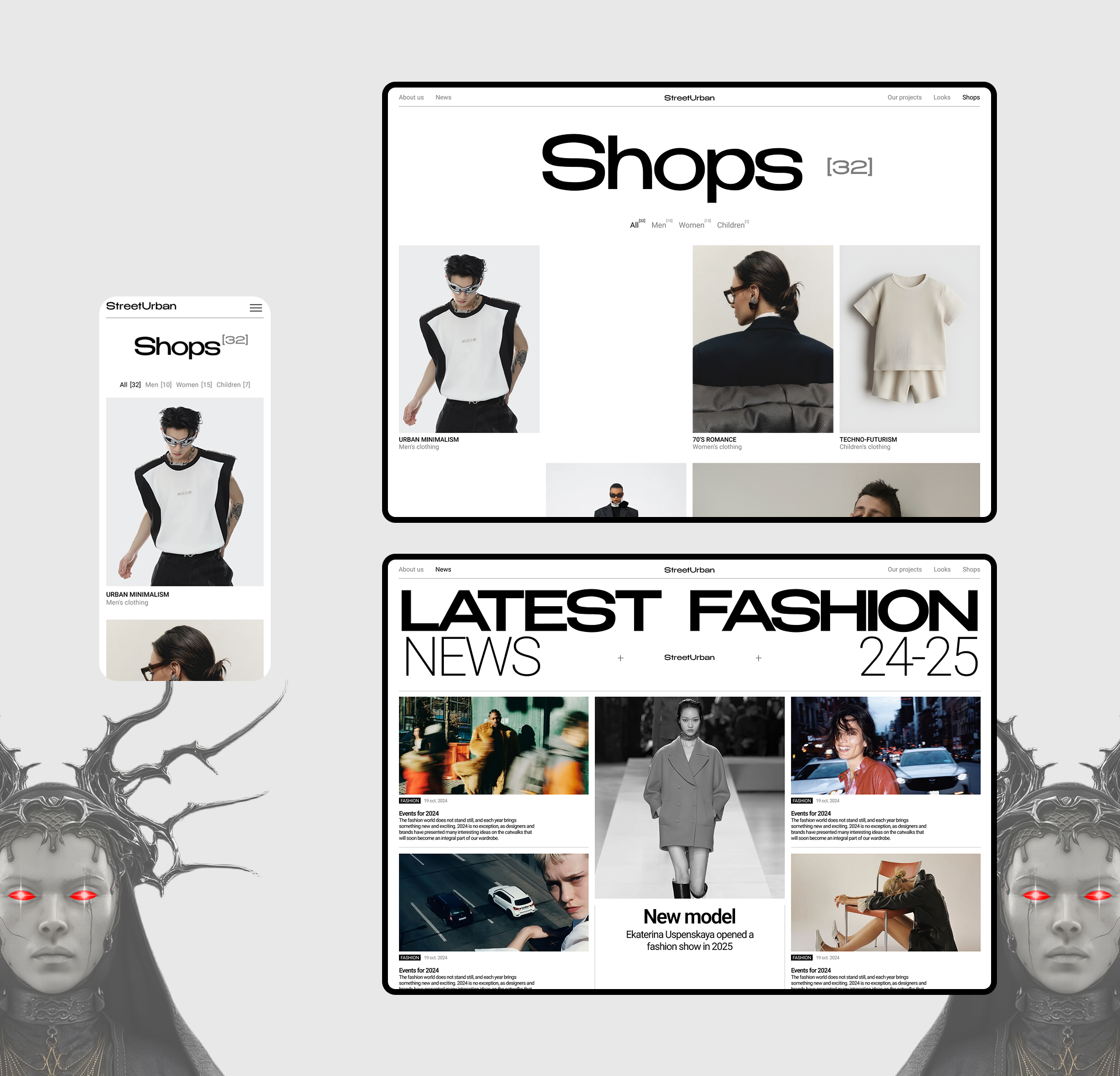 StreetUrban/Corporate website — Изображение №10 — Интерфейсы на Dprofile