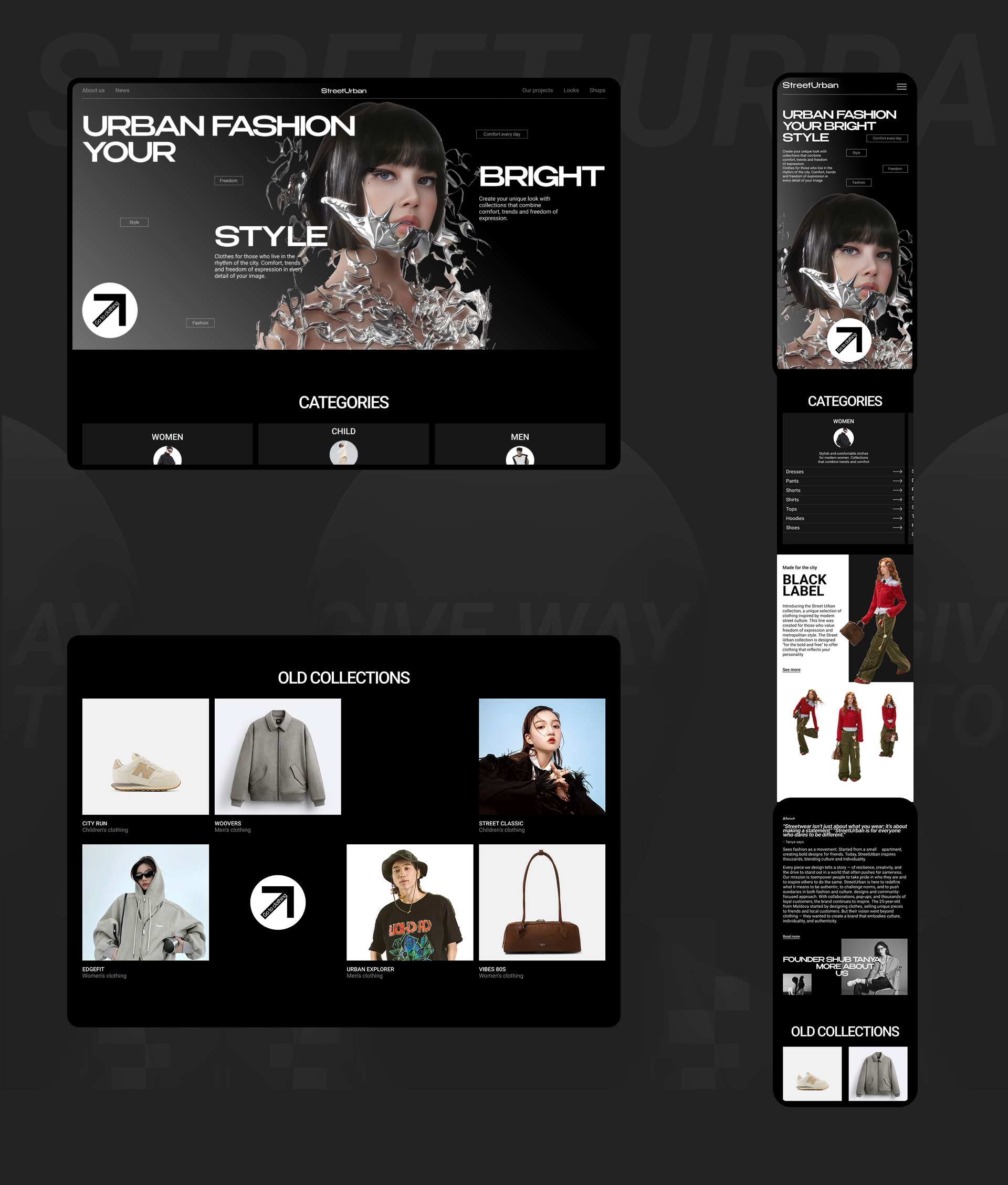 StreetUrban/Corporate website — Изображение №5 — Интерфейсы на Dprofile