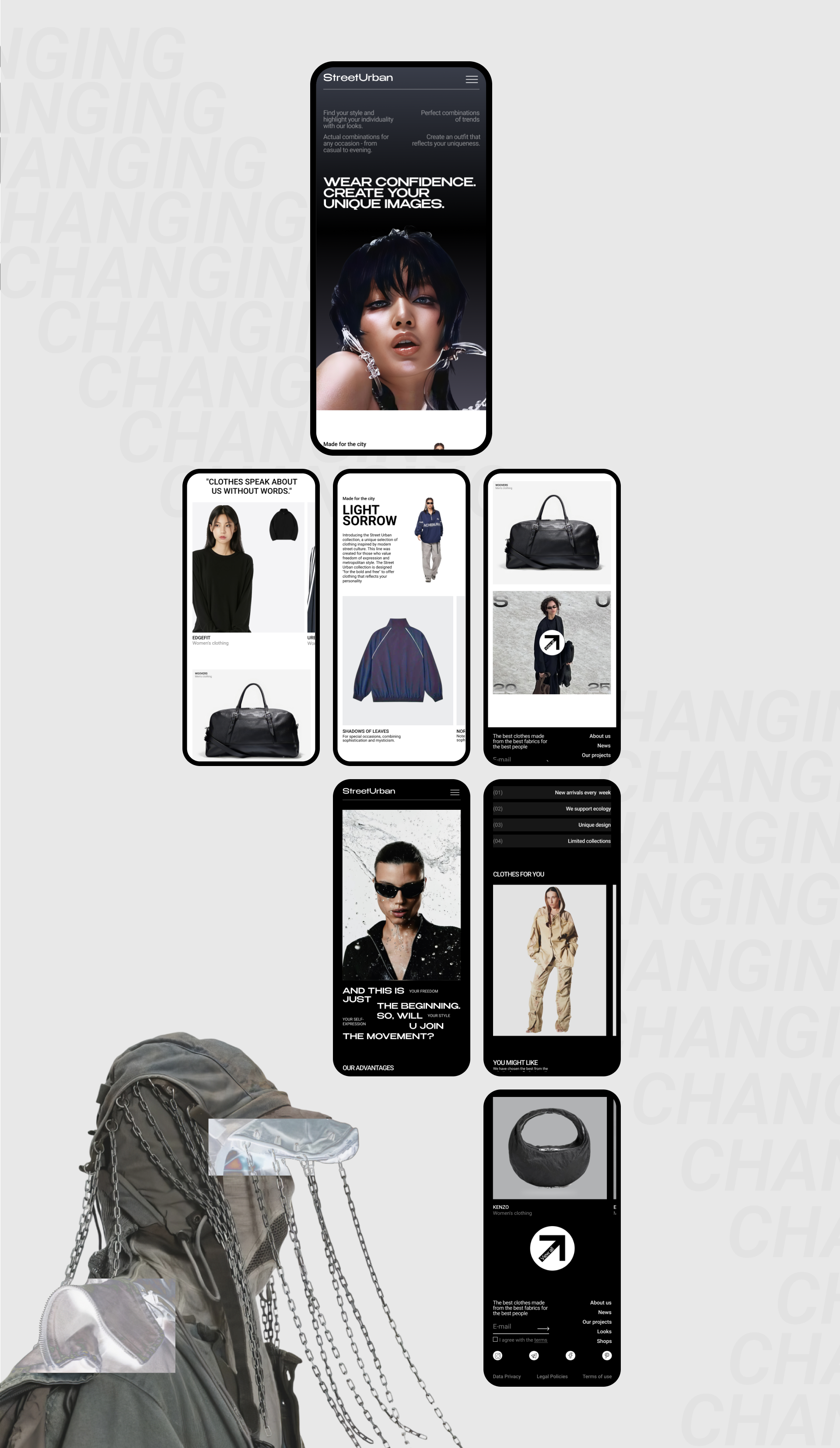 StreetUrban/Corporate website — Изображение №6 — Интерфейсы на Dprofile