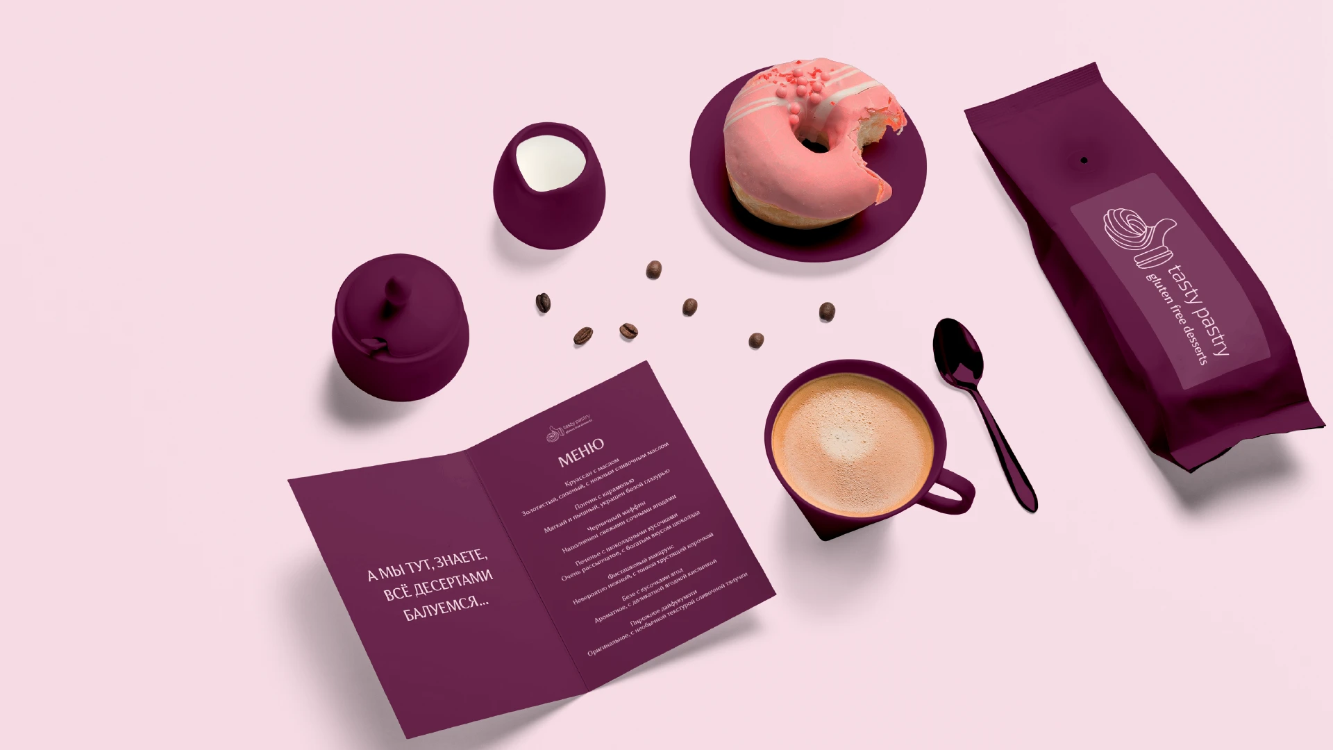 tasty pastry — Изображение №5 — Брендинг, Графика на Dprofile