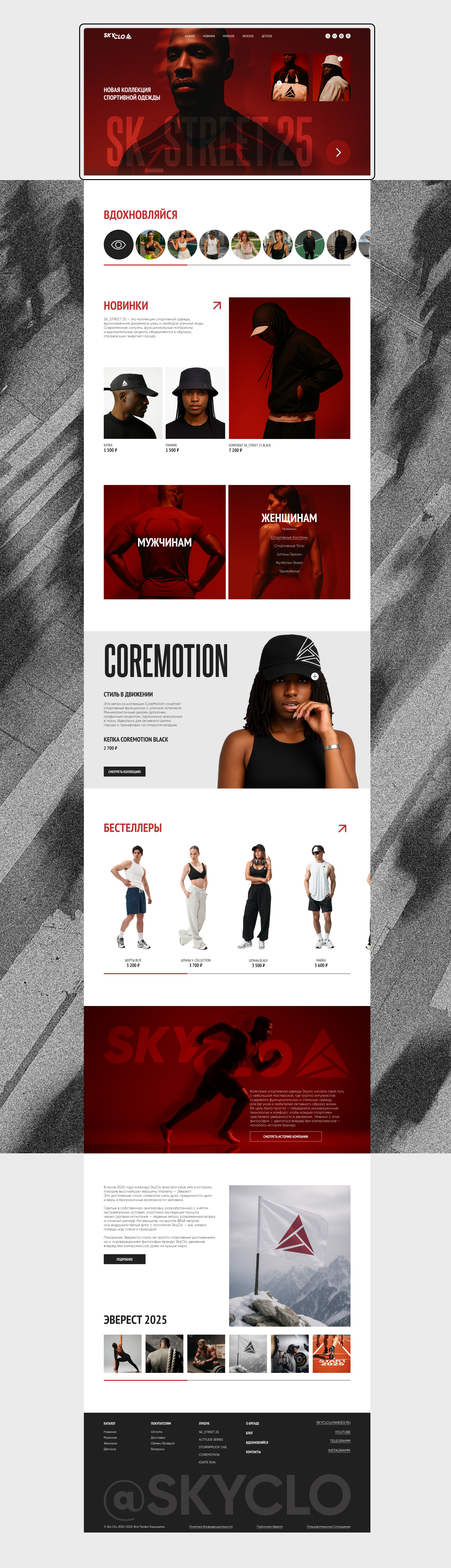 E-commerce / UX / UI / SKYCLO — Изображение №5 — Интерфейсы на Dprofile