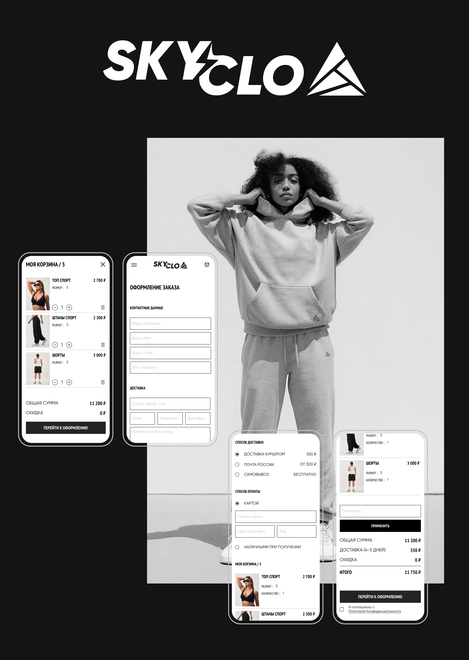 E-commerce / UX / UI / SKYCLO — Изображение №13 — Интерфейсы на Dprofile