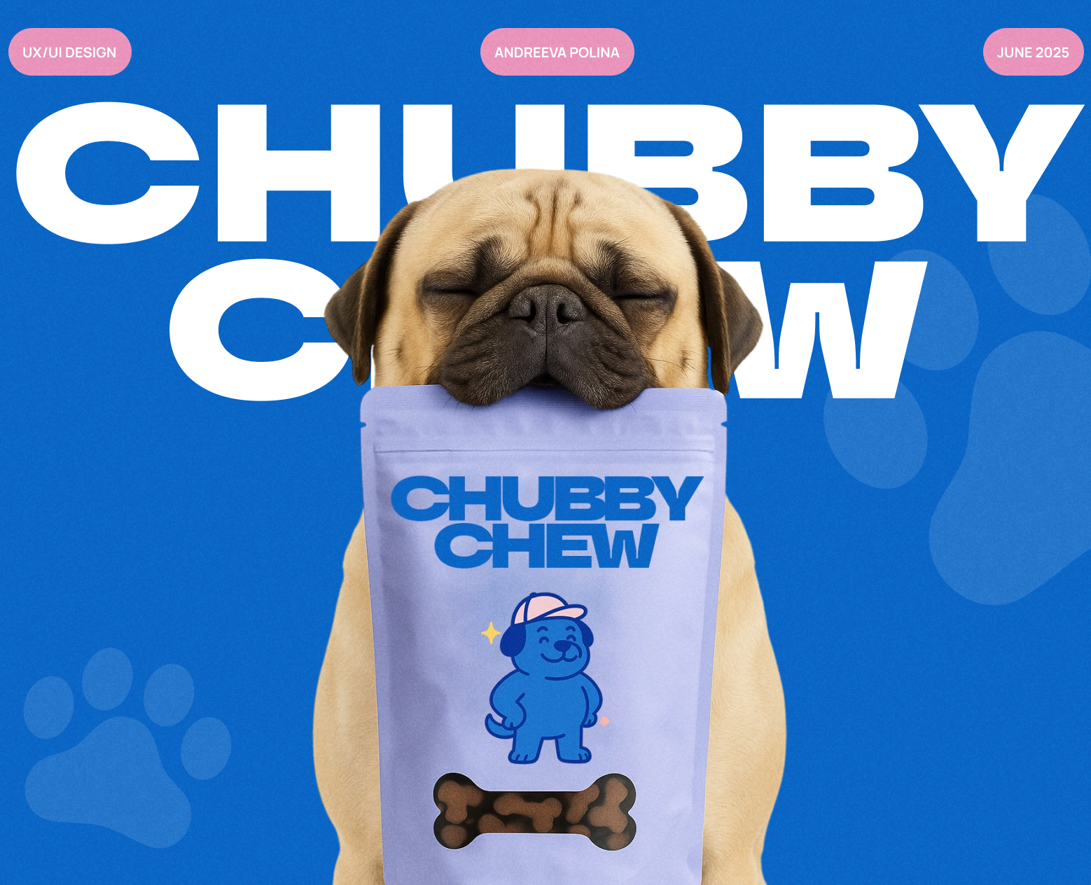 Chubby Chew online store — Интерфейсы, Брендинг на Dprofile