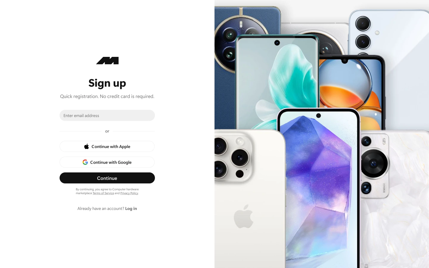 Sign up — Изображение №1 — Интерфейсы на Dprofile