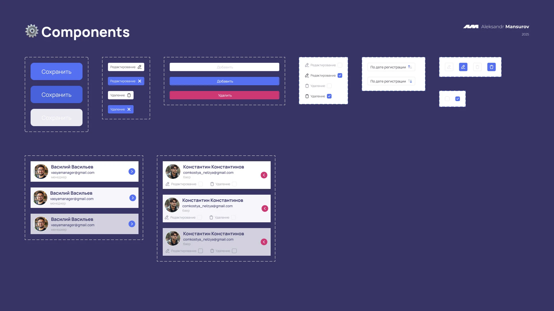 Access Rights interface — Изображение №3 — Интерфейсы на Dprofile
