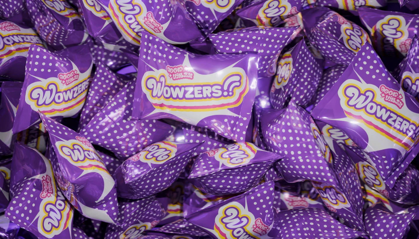 Wowzers!! | Candy Brand Identity — Изображение №2 — Брендинг на Dprofile