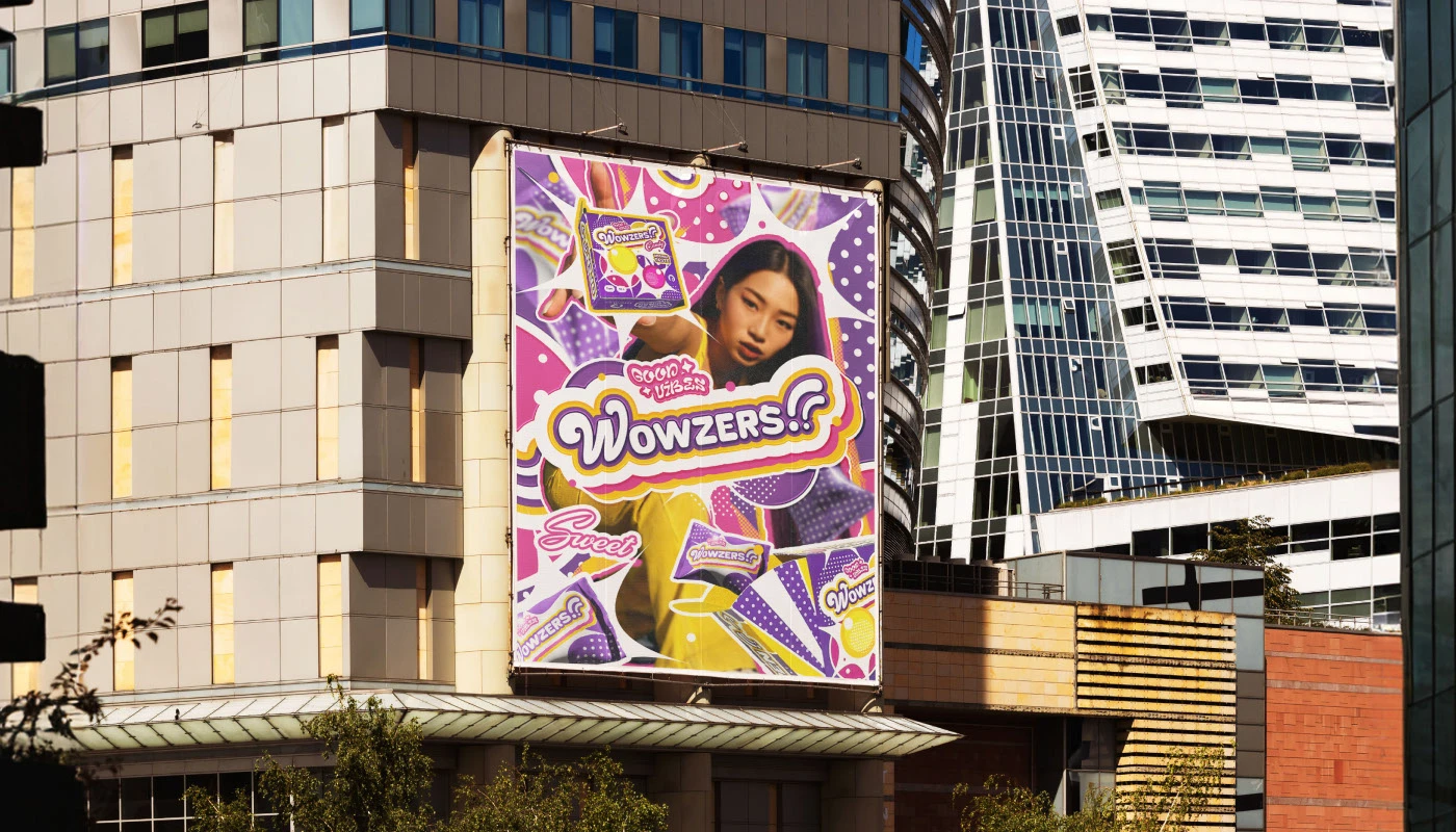 Wowzers!! | Candy Brand Identity — Изображение №14 — Брендинг на Dprofile