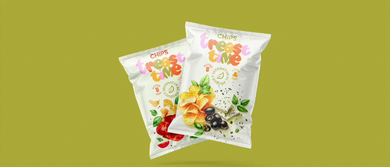 ФИРМЕННЫЙ СТИЛЬ/SNACKS/TREATS TIME — Изображение №5 — Брендинг на Dprofile