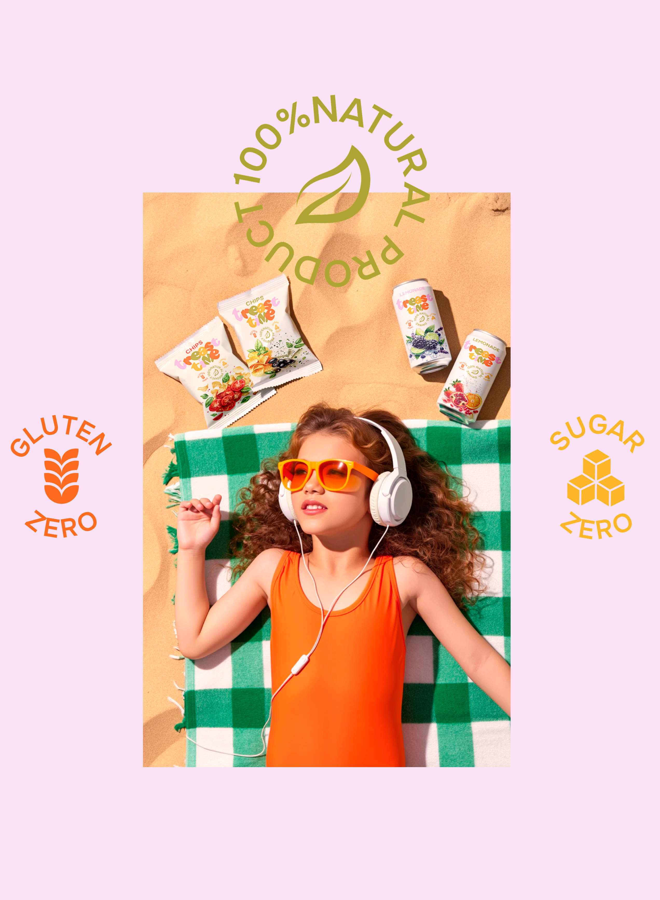 ФИРМЕННЫЙ СТИЛЬ/SNACKS/TREATS TIME — Изображение №3 — Брендинг на Dprofile