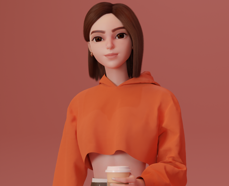 3D character — Иллюстрация, 3D на Dprofile