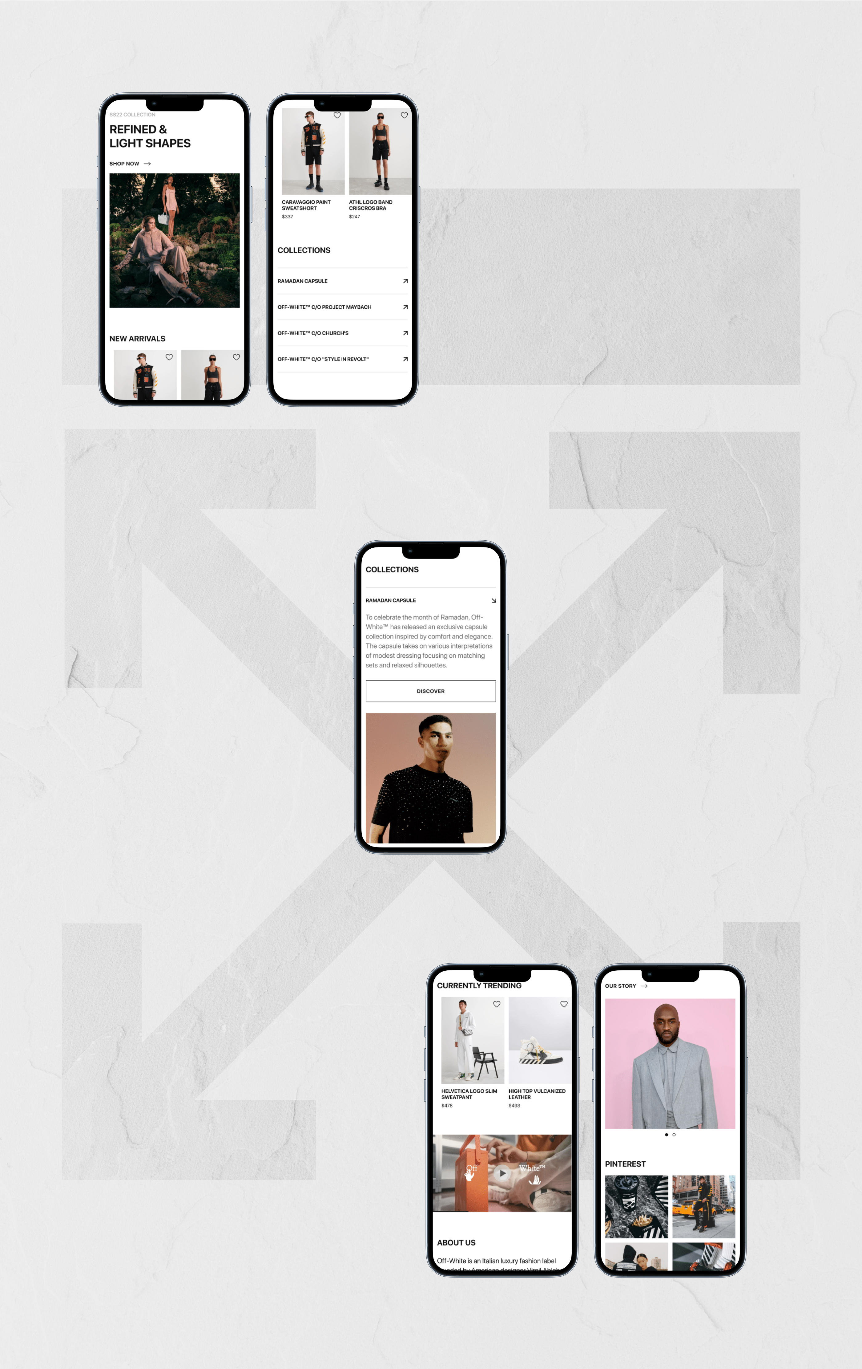 OFF-WHITE | Online-store redesign — Изображение №2 — Интерфейсы на Dprofile