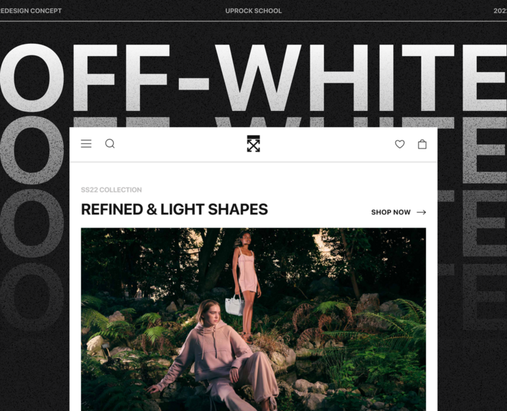 OFF-WHITE | Online-store redesign — Интерфейсы на Dprofile