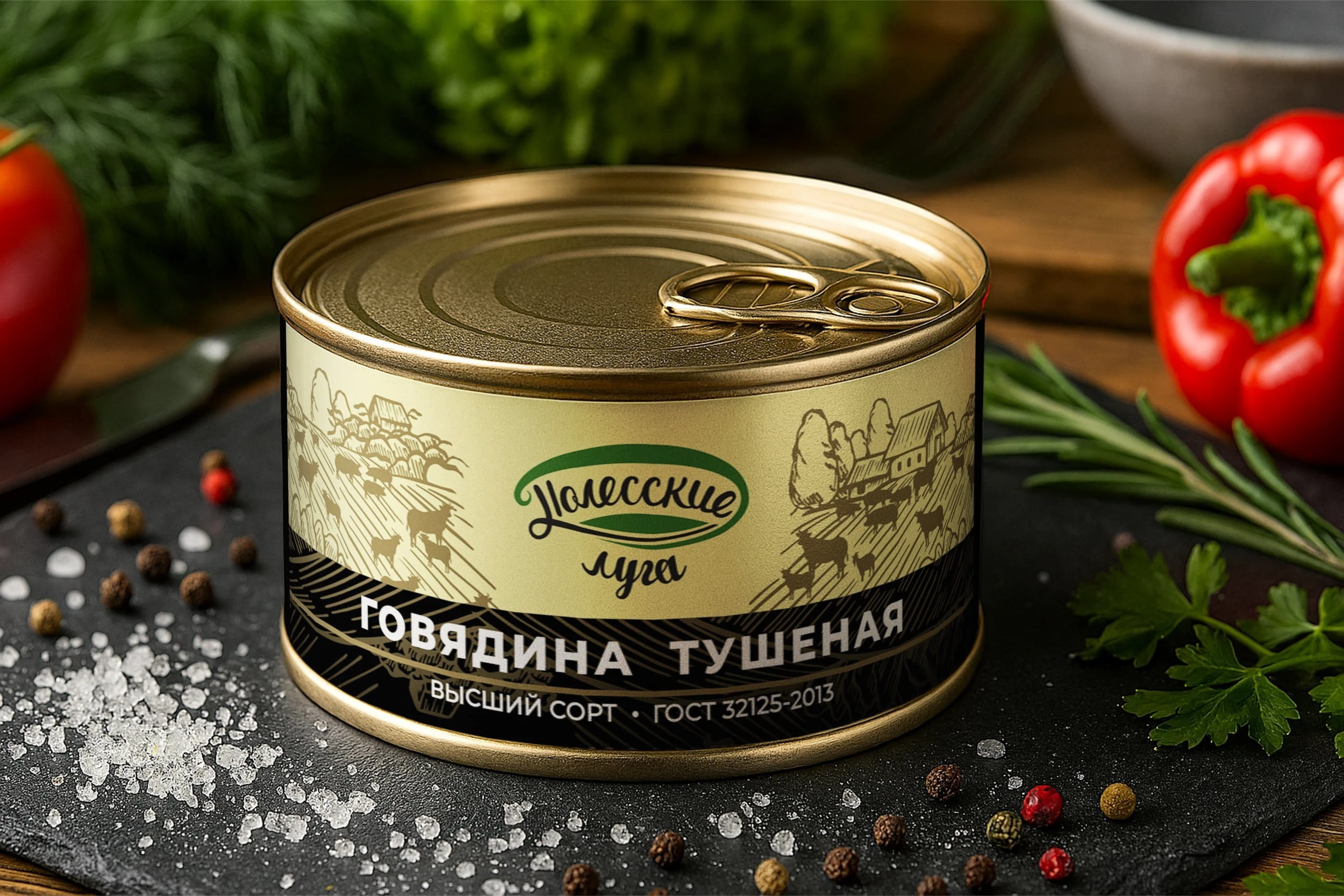 Логотип и упаковка бренда «Полесские луга» — Изображение №2 — Брендинг на Dprofile
