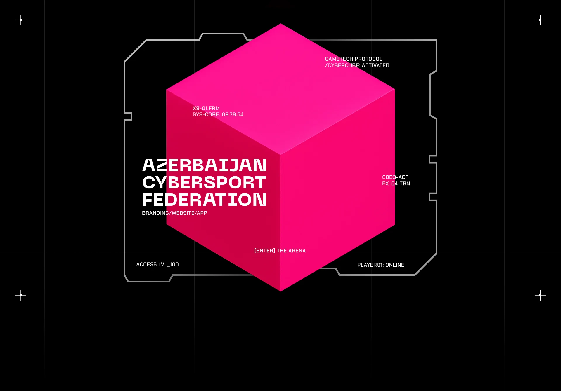 Azerbaijan Cybersport Federation - Brand Identity — Изображение №1 — Интерфейсы, Брендинг на Dprofile