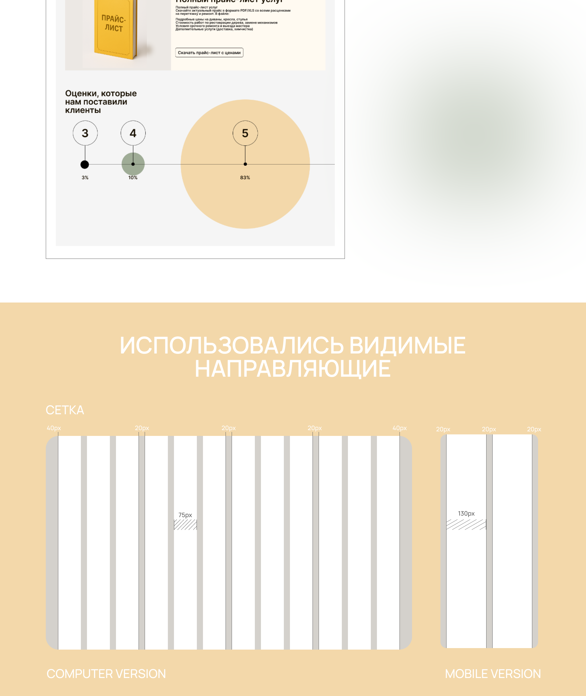 Ремонт мебели — Изображение №4 — Интерфейсы, Брендинг на Dprofile