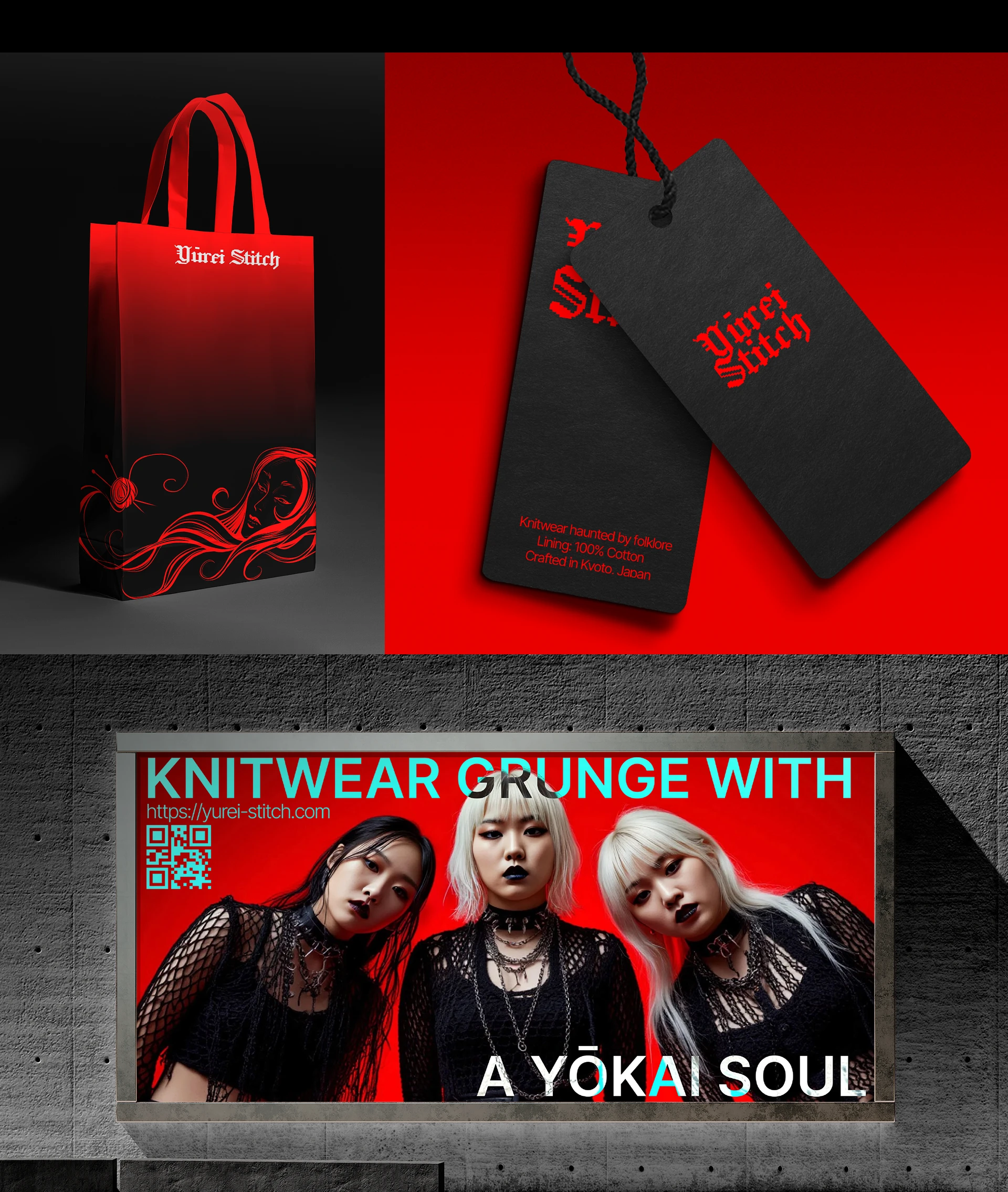 Yūrei Stitch | Corporate Website — Изображение №7 — Интерфейсы на Dprofile