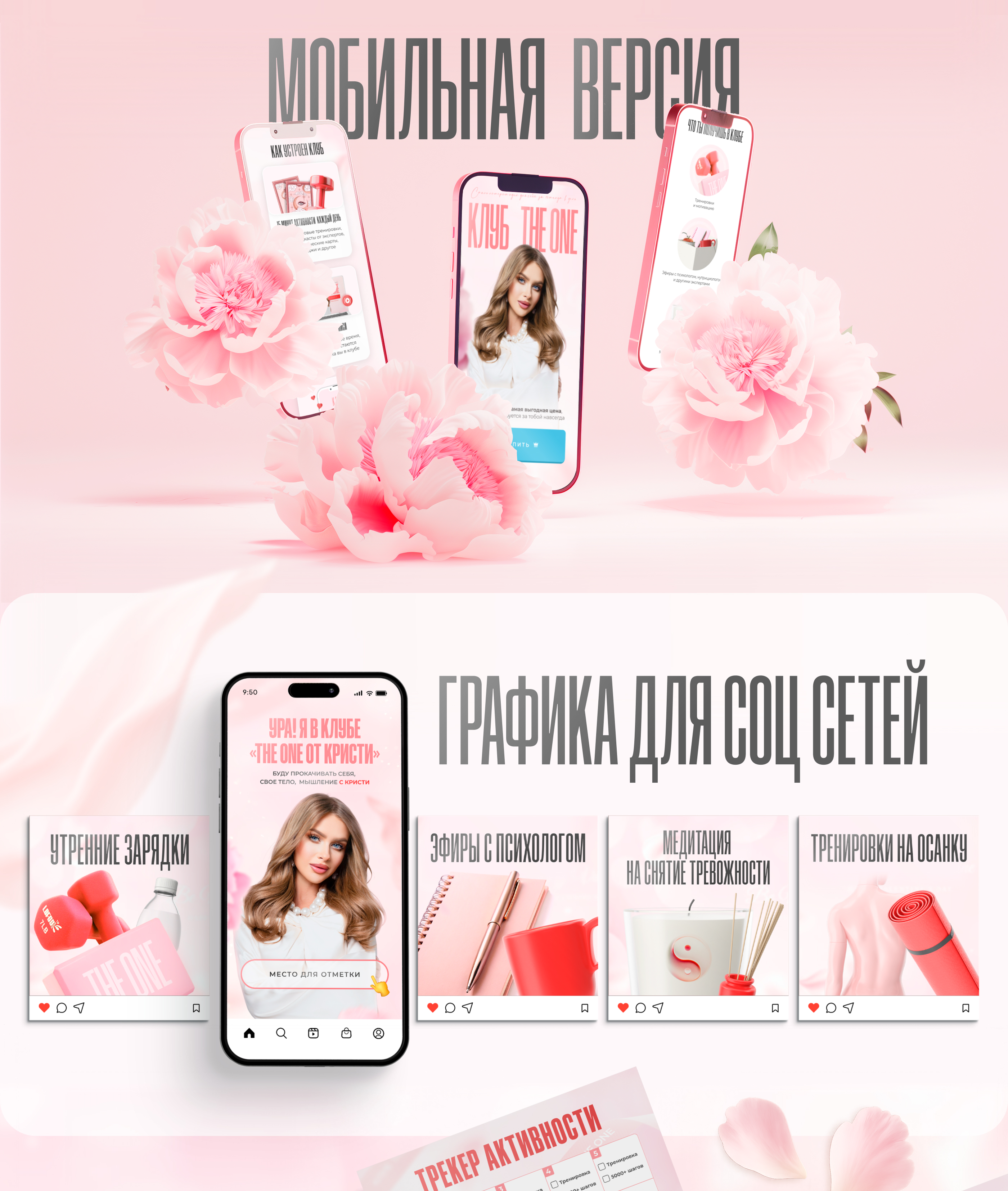 Упаковка запуска женского клуба — Изображение №4 — Интерфейсы, Маркетинг на Dprofile