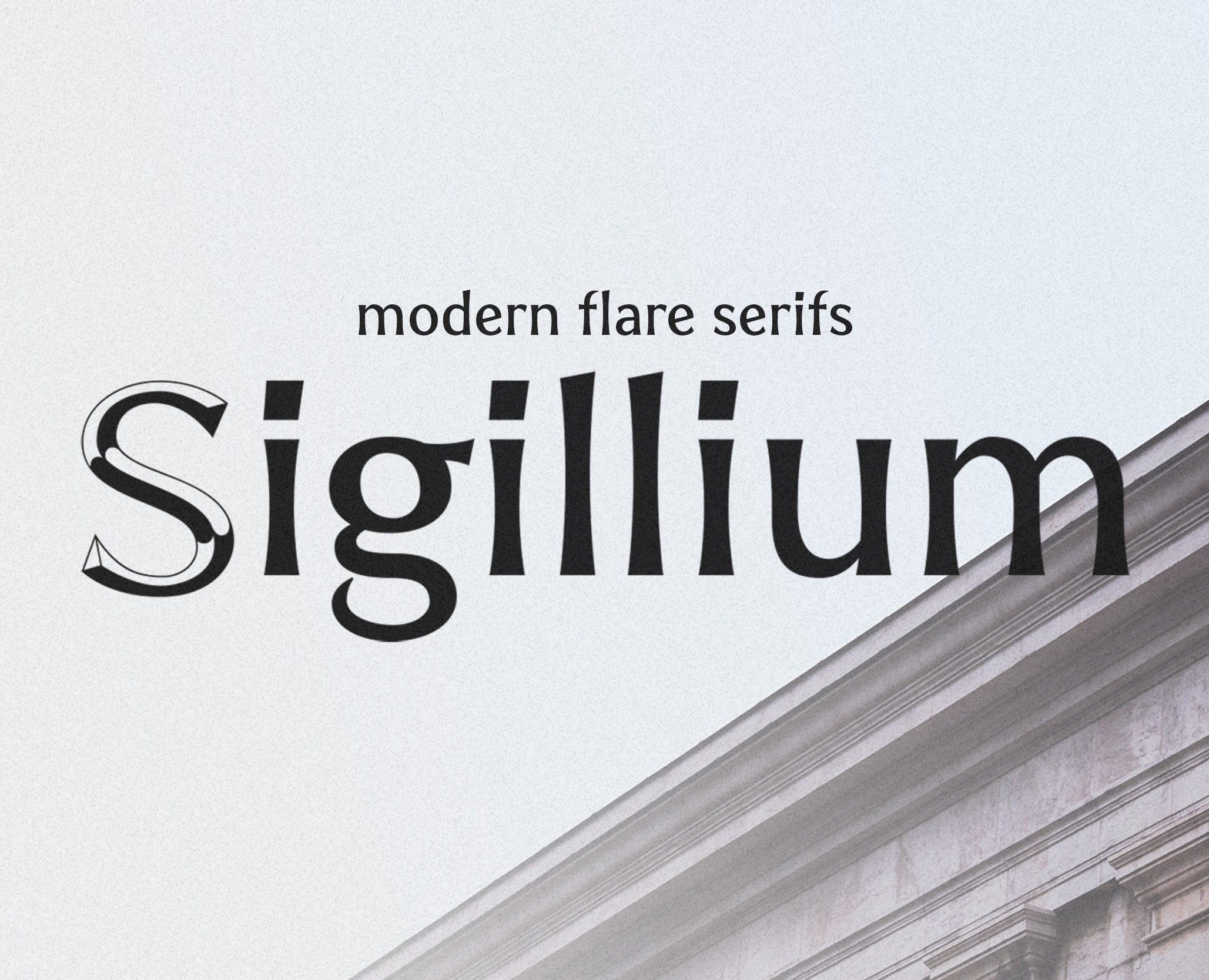 Ленточная антиква Sigillium — Графика на Dprofile