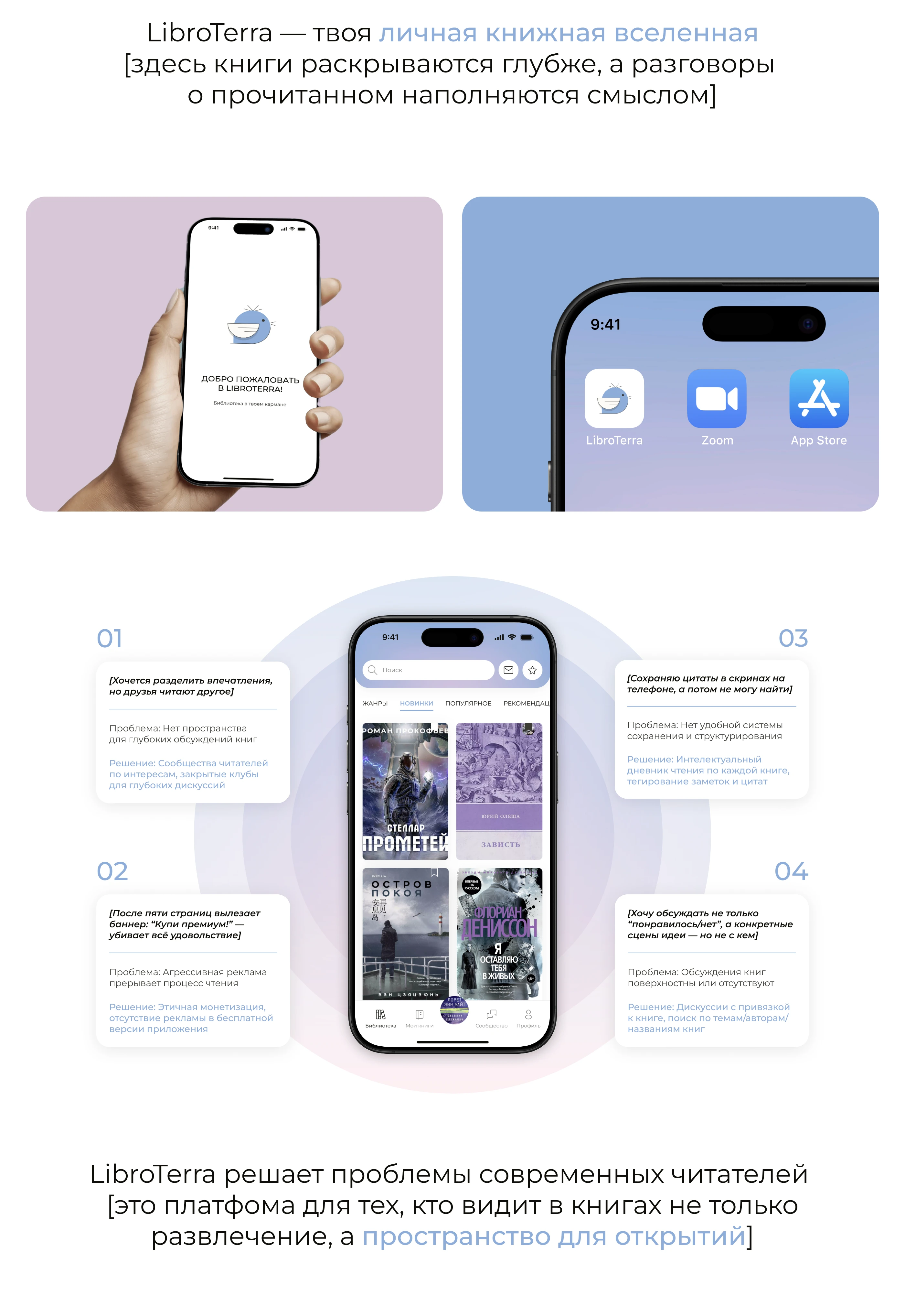 Mobile App LIBROTERRA — Изображение №2 — Интерфейсы на Dprofile