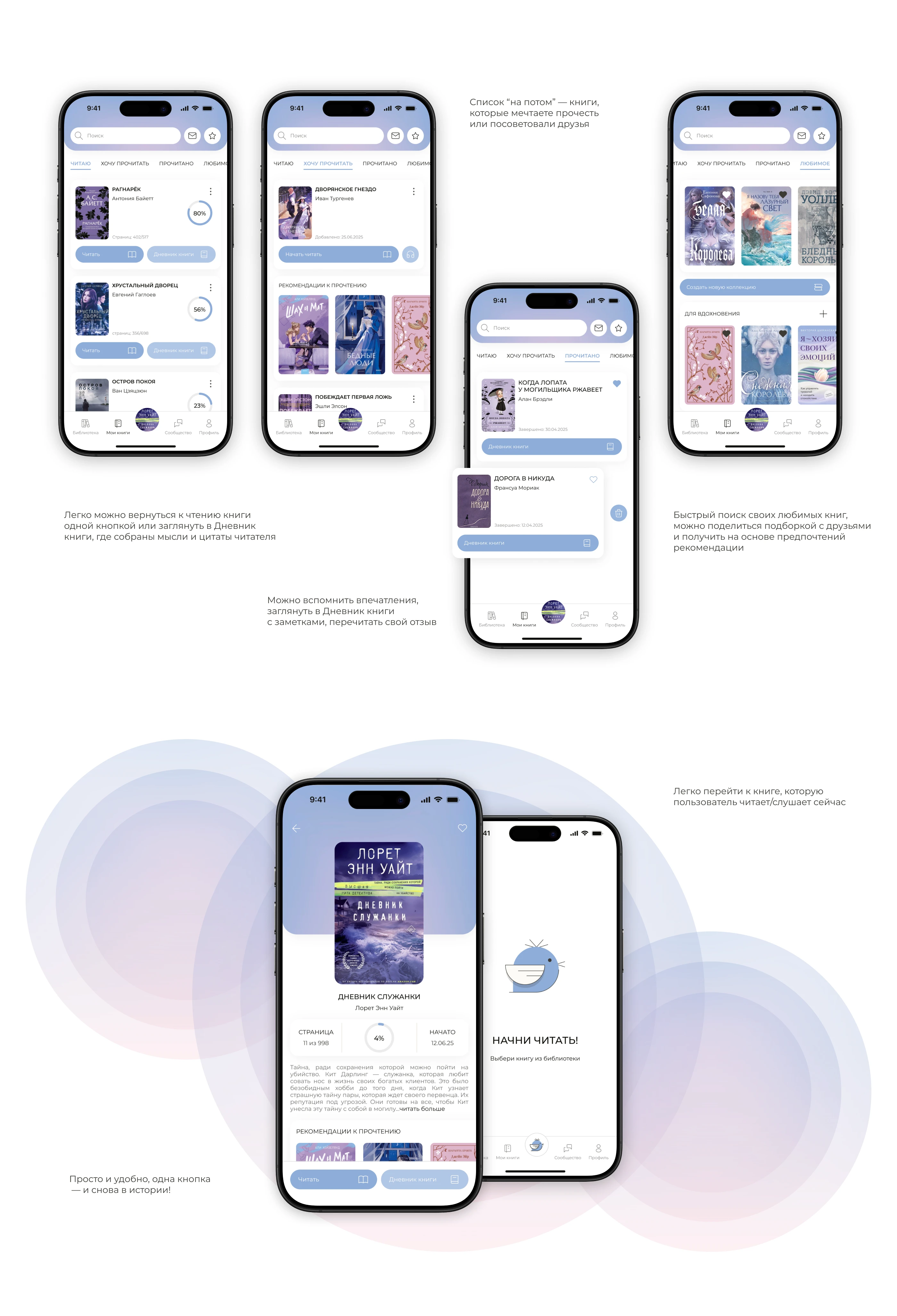 Mobile App LIBROTERRA — Изображение №9 — Интерфейсы на Dprofile