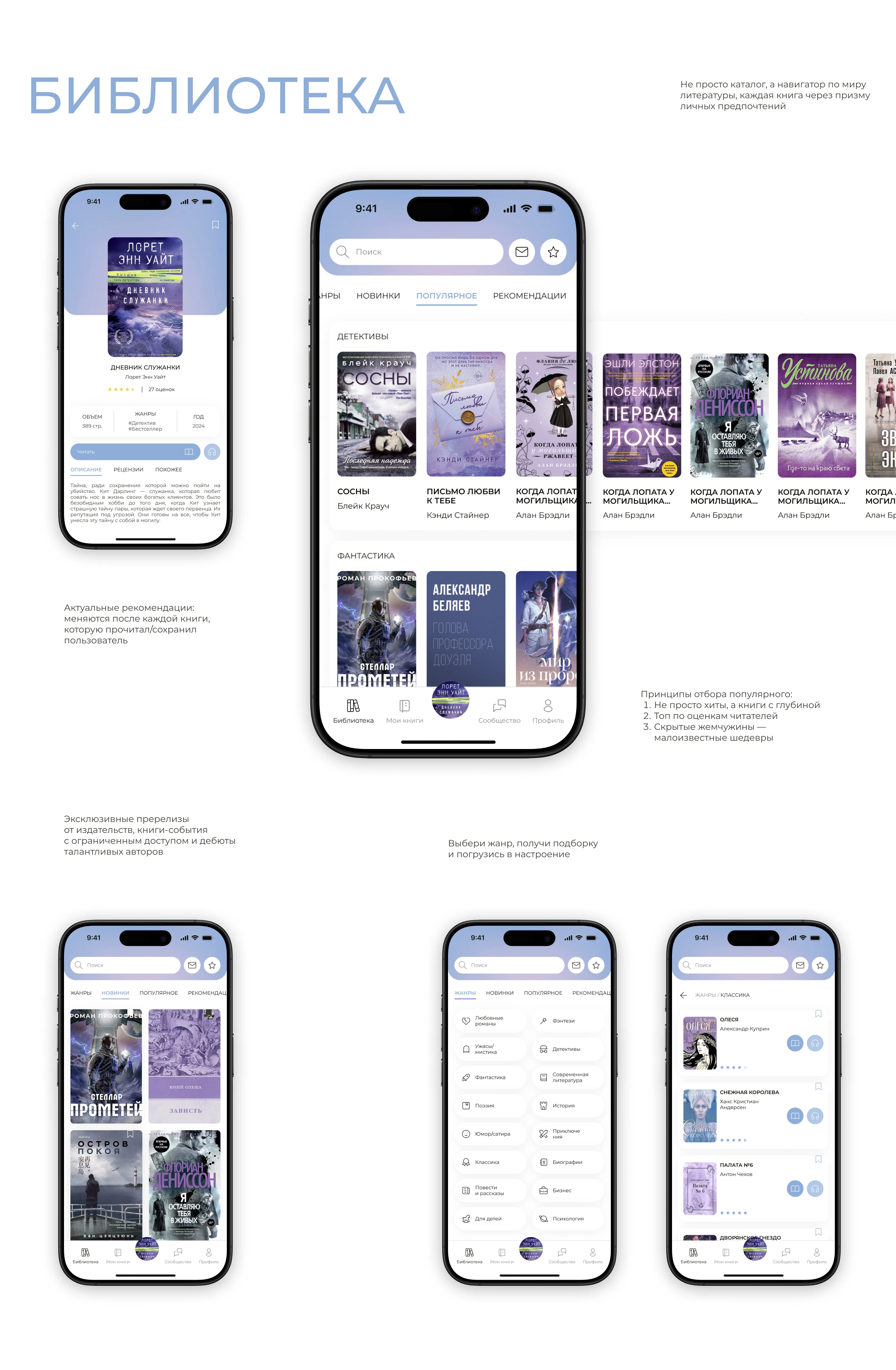 Mobile App LIBROTERRA — Изображение №7 — Интерфейсы на Dprofile