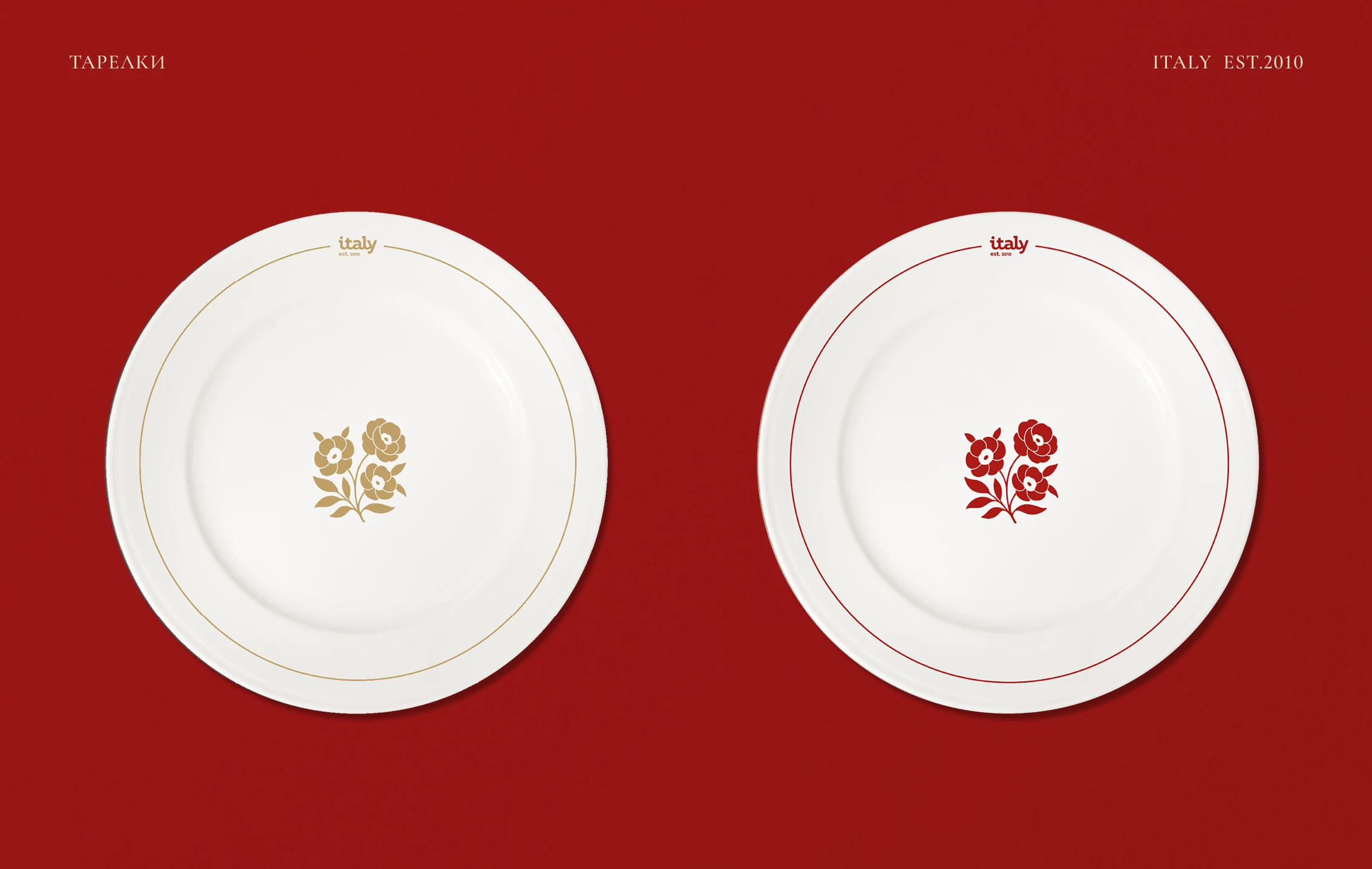 ITALY | RESTAURANT BRANDING — Изображение №9 — Брендинг, Графика на Dprofile