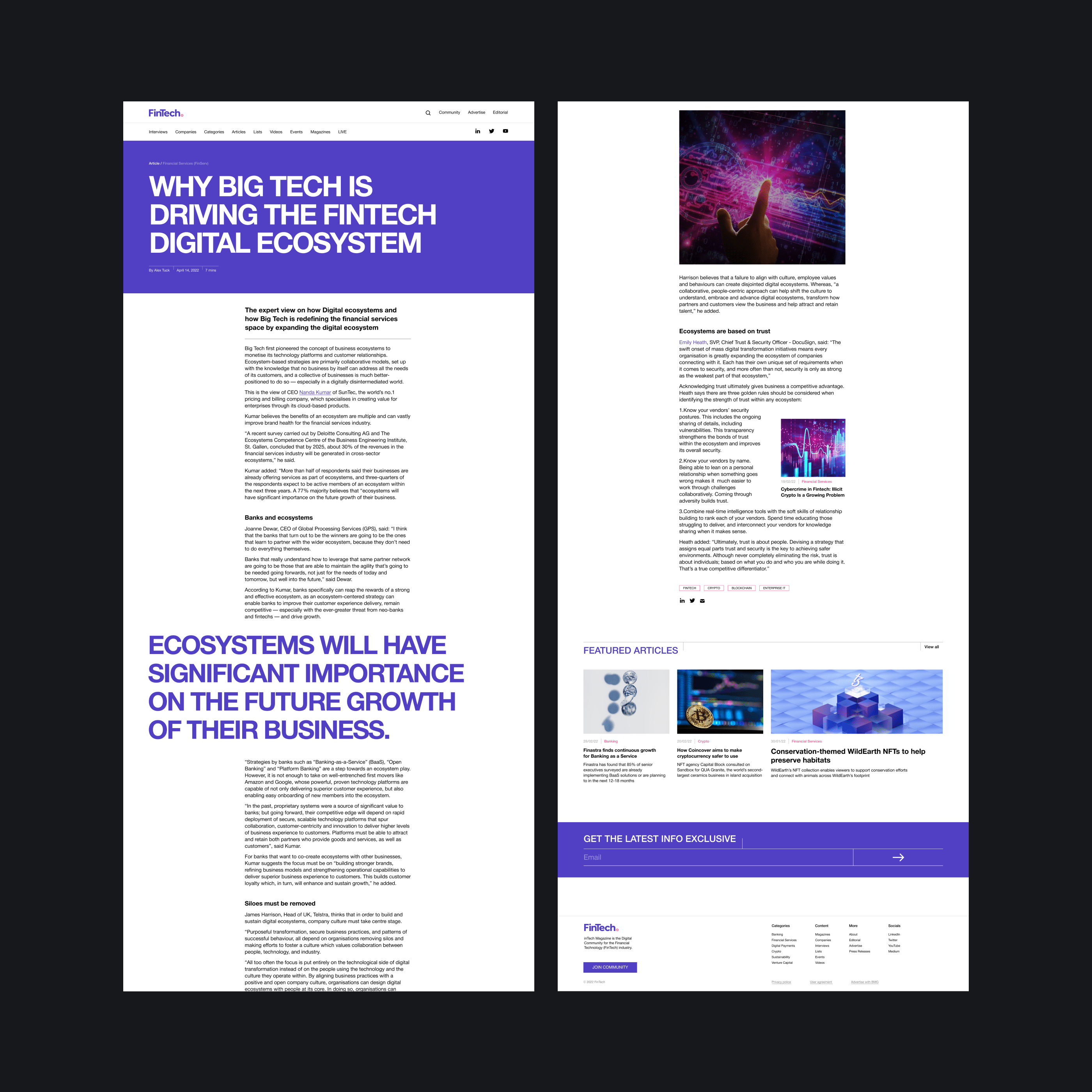 FinTech magazine — Изображение №7 — Интерфейсы на Dprofile