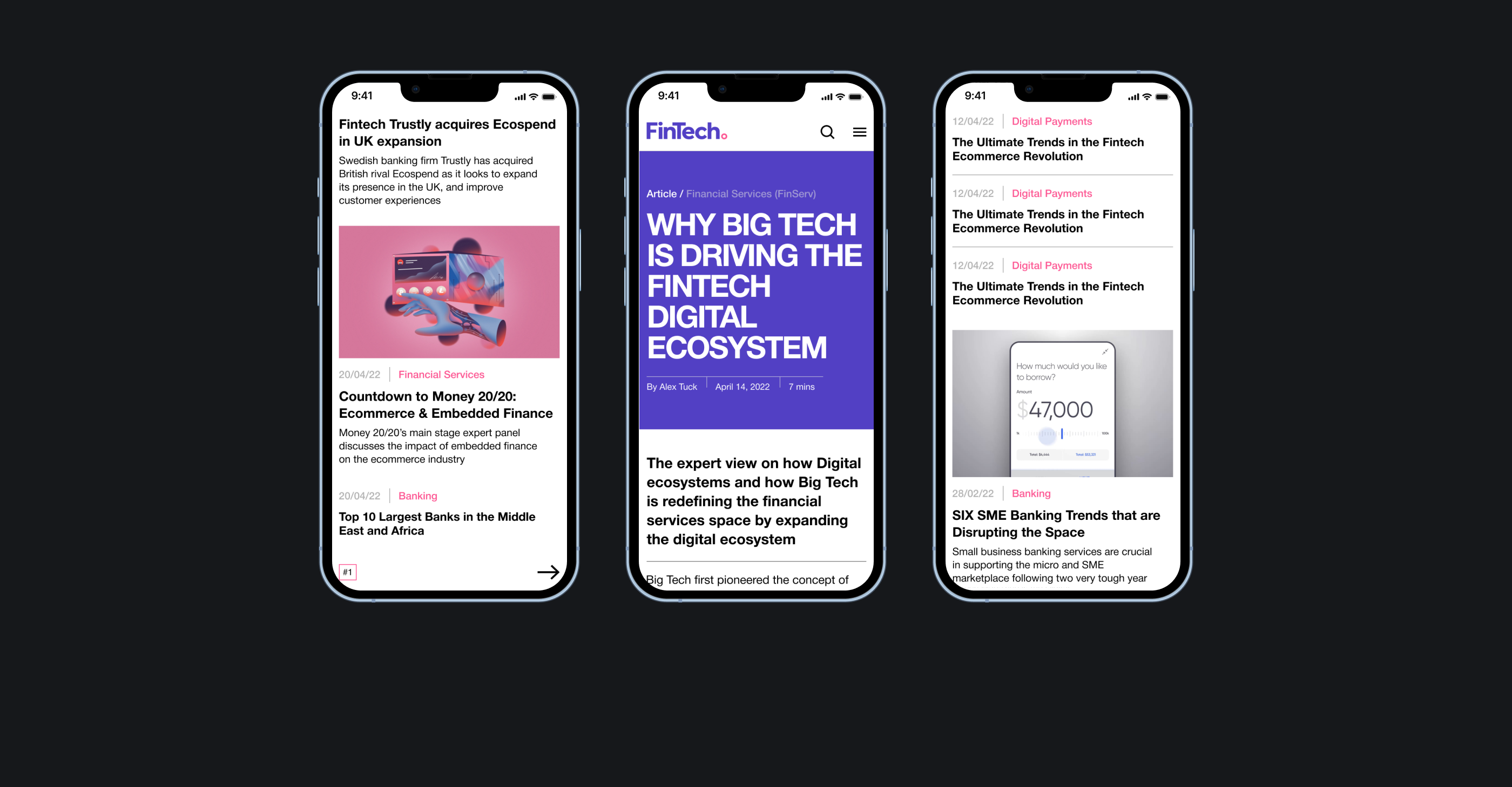FinTech magazine — Изображение №8 — Интерфейсы на Dprofile